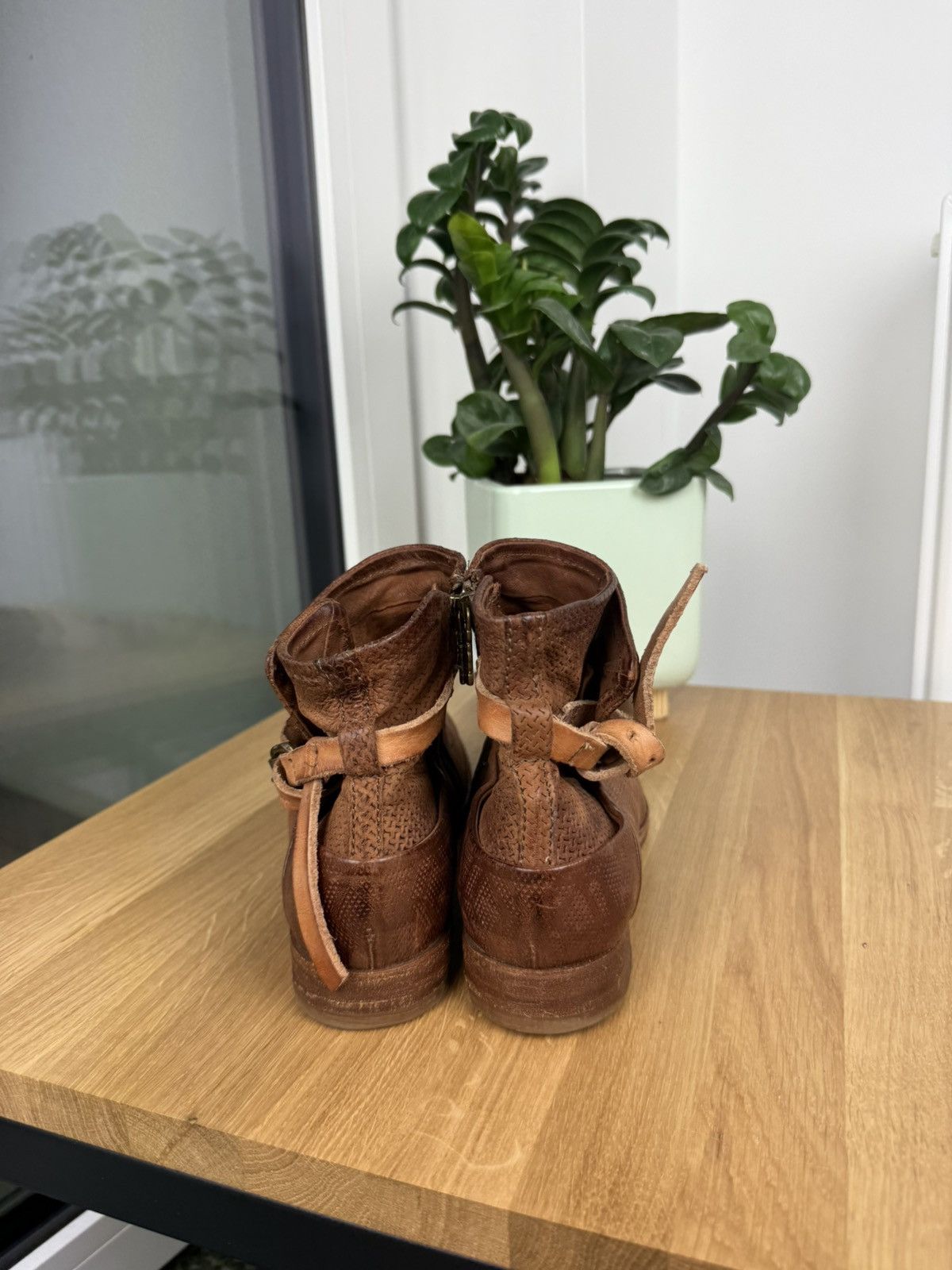 A.S.98 A.S 98 Brown Calfskin Leather Women’s Boots Size 39 Size US 9 / IT 39 - 8 Thumbnail
