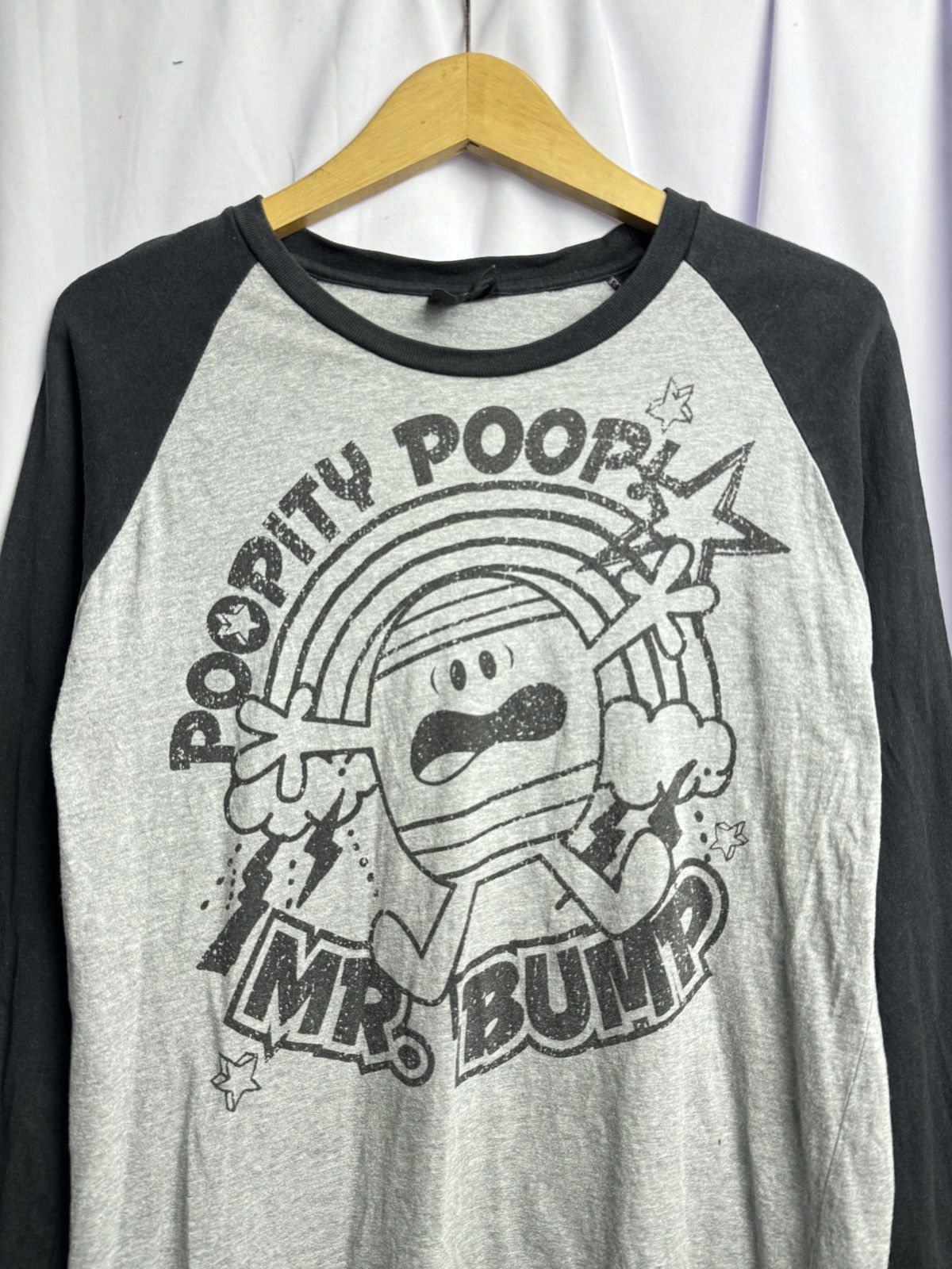 Cartoon Network × Hysteric Glamour × Japanese Brand Japanese Mr Bump Poopity Poop Long Sleeve Size US M / EU 48-50 / 2 - 2 Thumbnail