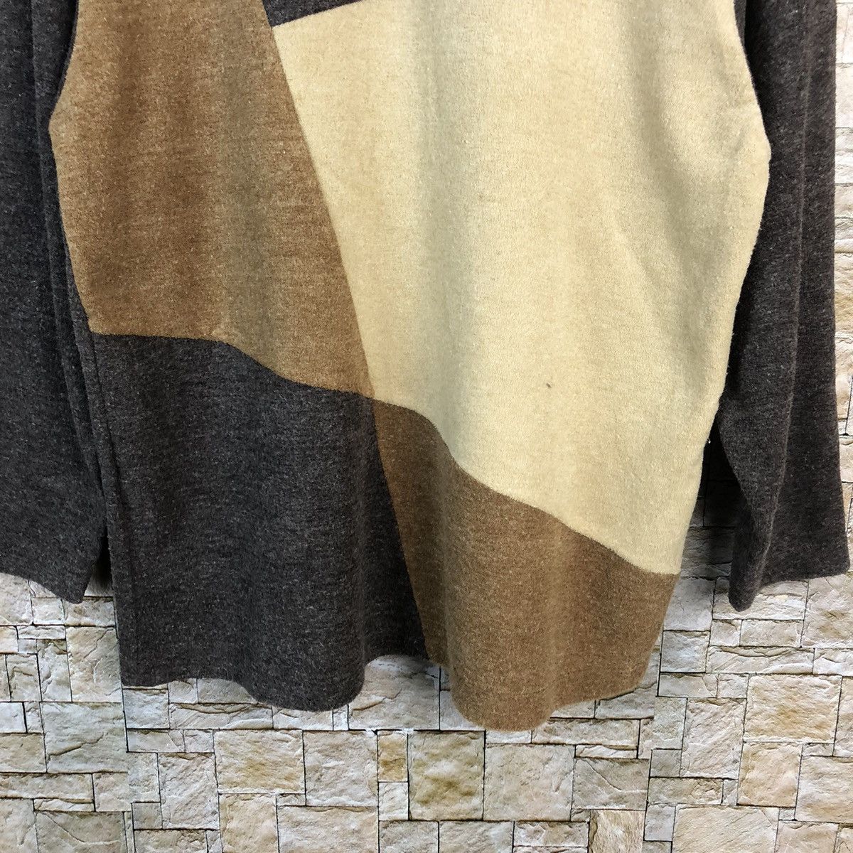 Homespun Knitwear Jilmarie patchwork design streetwear vtg sweatshirt #A526 Size M / US 6-8 / IT 42-44 - 6 Thumbnail