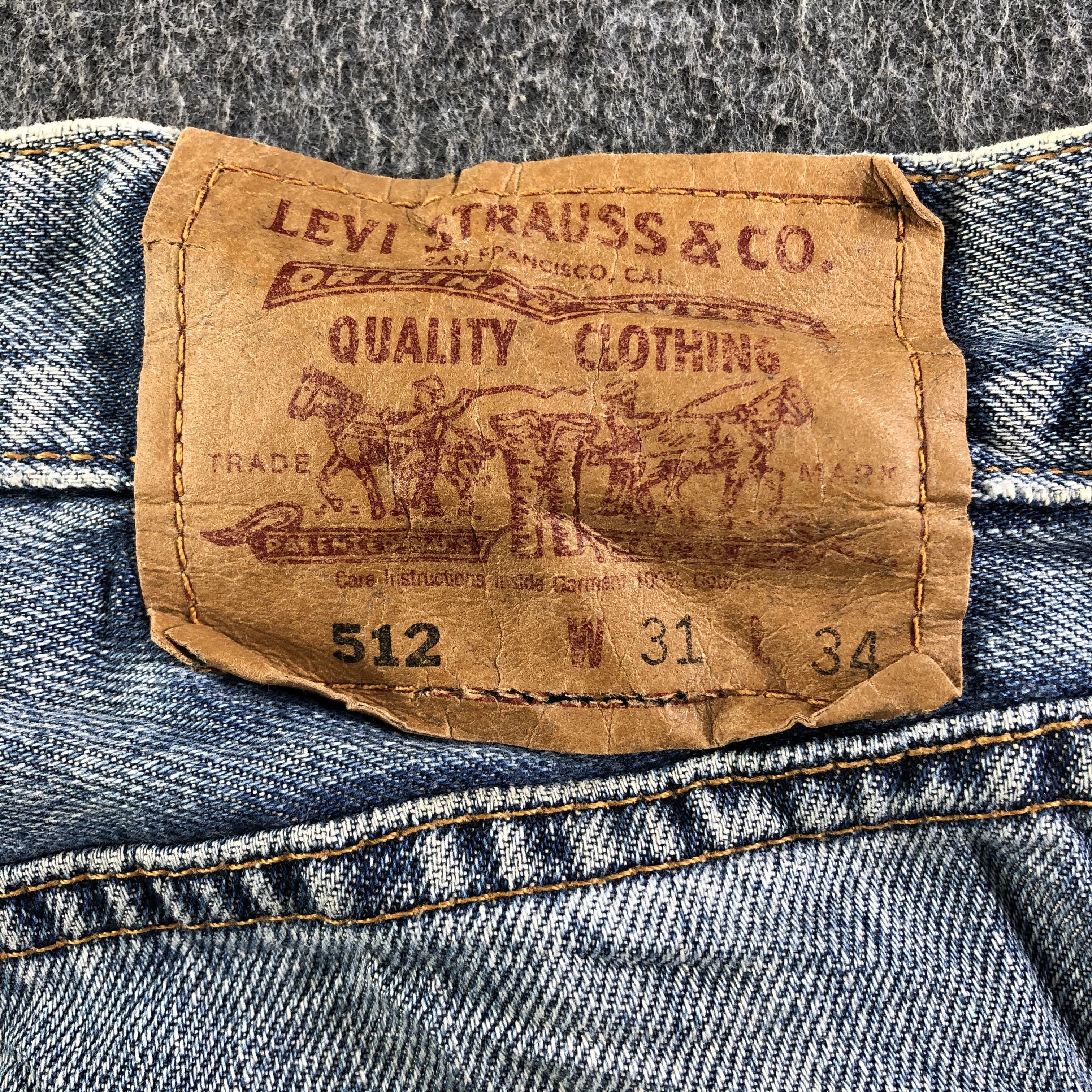 Levi's Vintage Levis 512 Jeans-J3793 Size US 31 - 5 Thumbnail