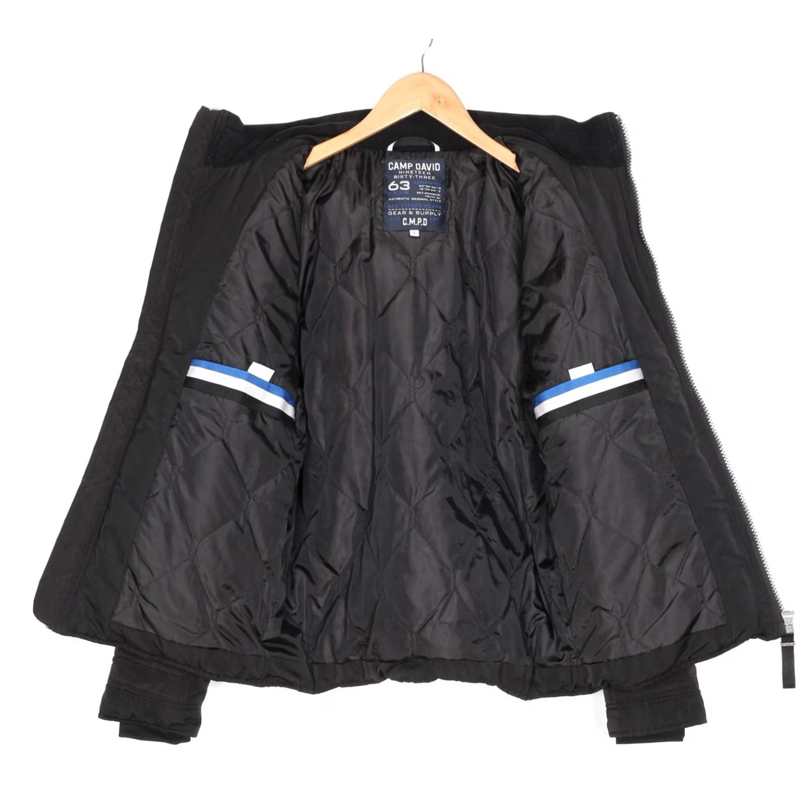 Vintage CAMP DAVID Insulated Jacket Men Size S MJ6072 - Camp David Jacket, Men, S, Black, Zip, All Seasons, Padded, Polyester, Casual, Travel, Hiking, Walking Size US S / EU 44-46 / 1 - 3 Thumbnail