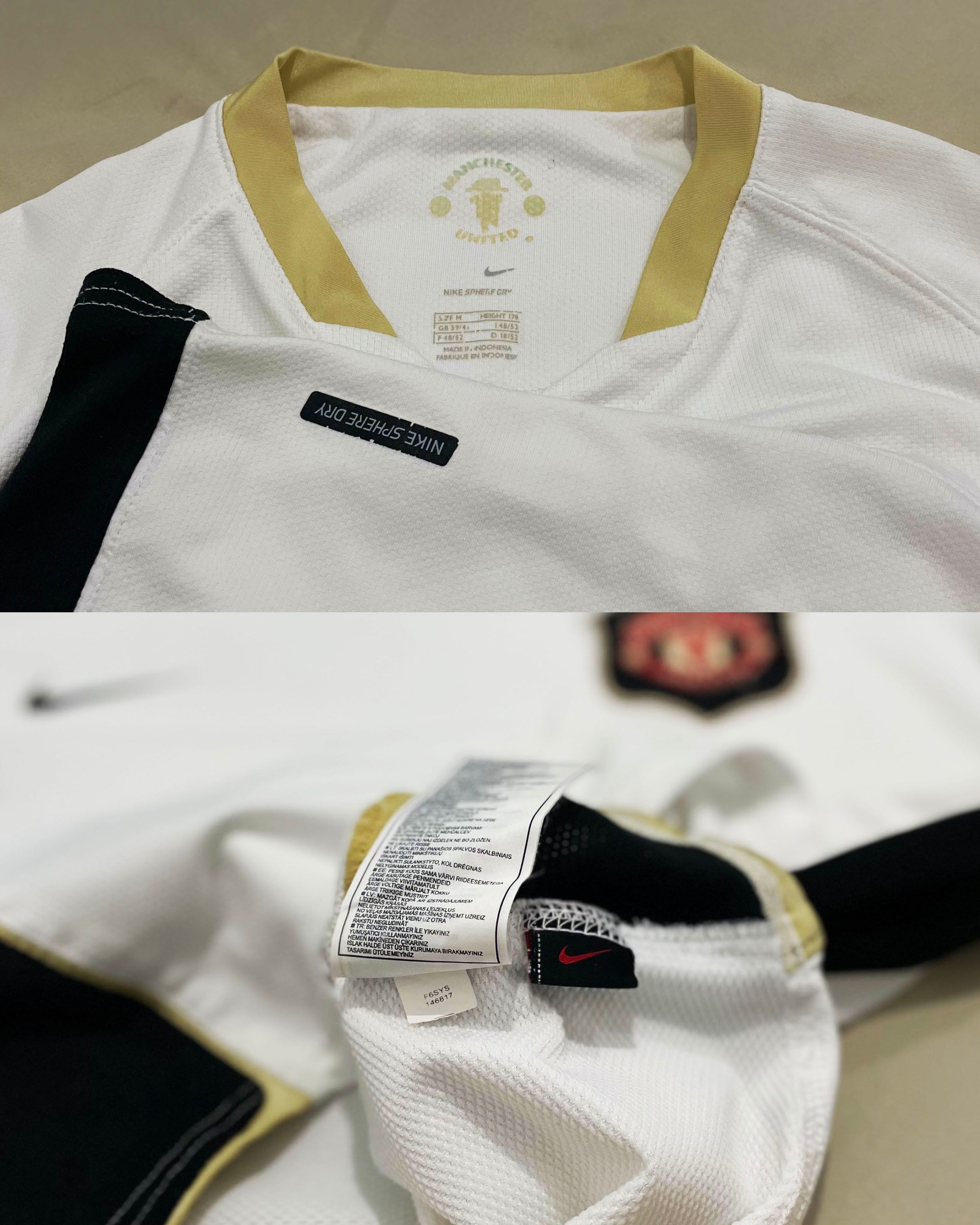 Nike Manchester United Away Kit 2006 2007 2008 Size US M / EU 48-50 / 2 - 5 Thumbnail