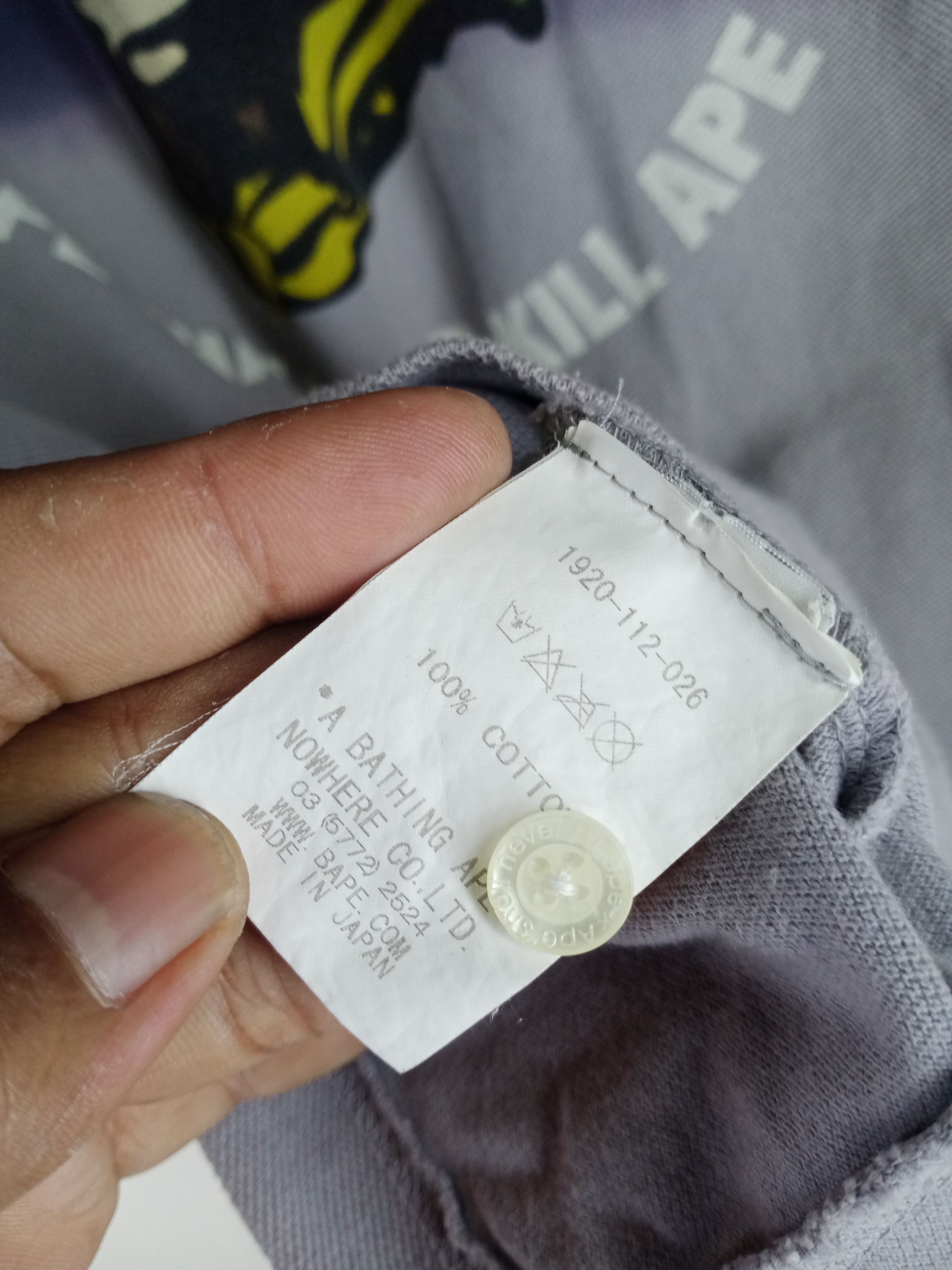 Bape Rare Ape General Gradation Polo Shirt Size US L / EU 52-54 / 3 - 10 Thumbnail