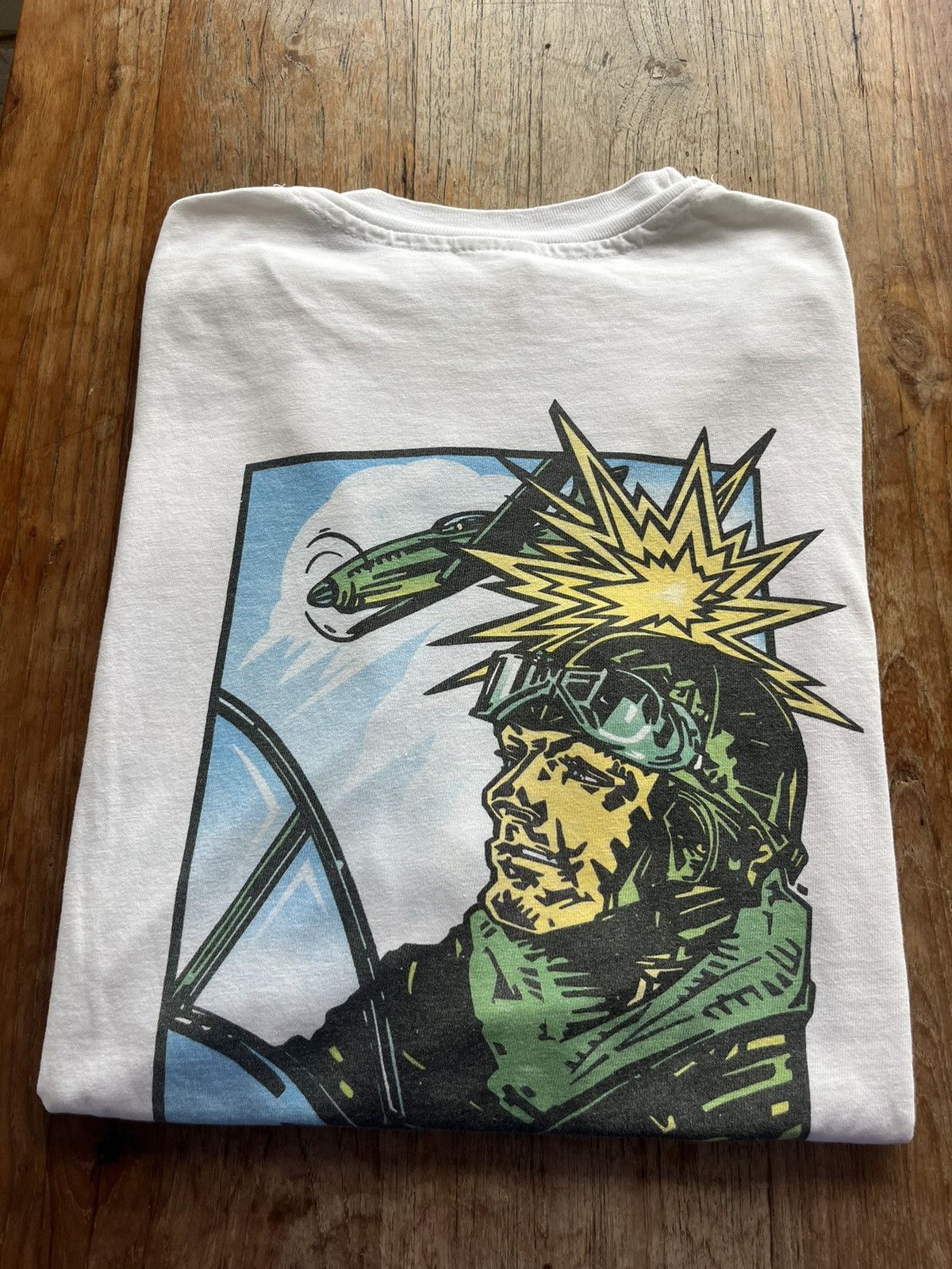 Vintage Vtg Winston Salem Air Classic Art design by Roy Lichtenstein Size US XL / EU 56 / 4 - 1 Thumbnail