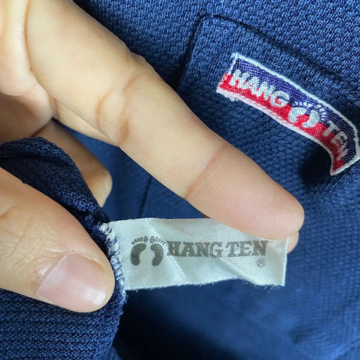 Hang Ten Vintage 80's HANG TEN Pocket Polo Shirt Medium Size Size US M / EU 48-50 / 2 - 8 Thumbnail