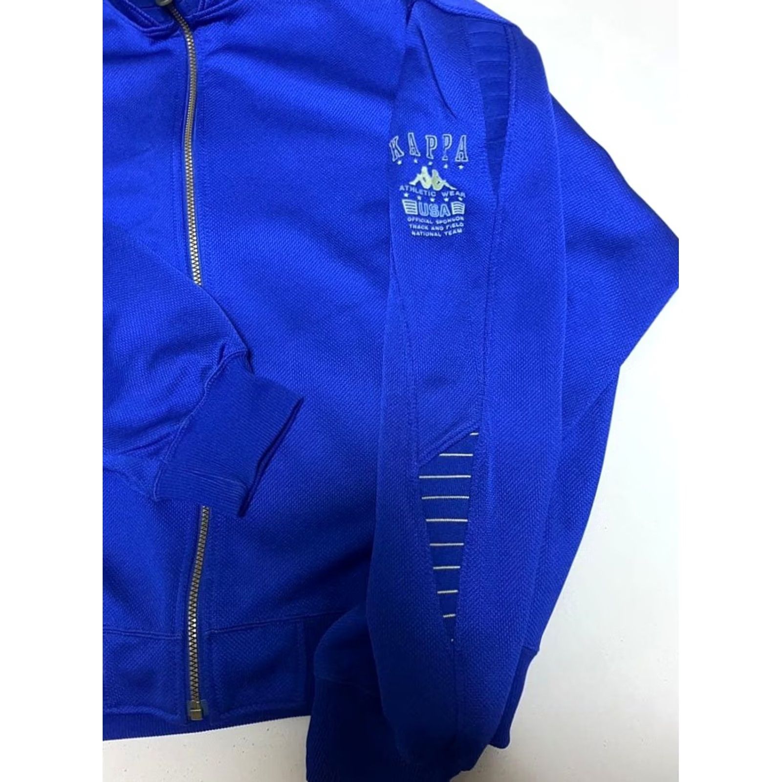 Kappa Kappa Track Jacket & Pants Set Blue Size M Used Size US 31 - 2 Thumbnail