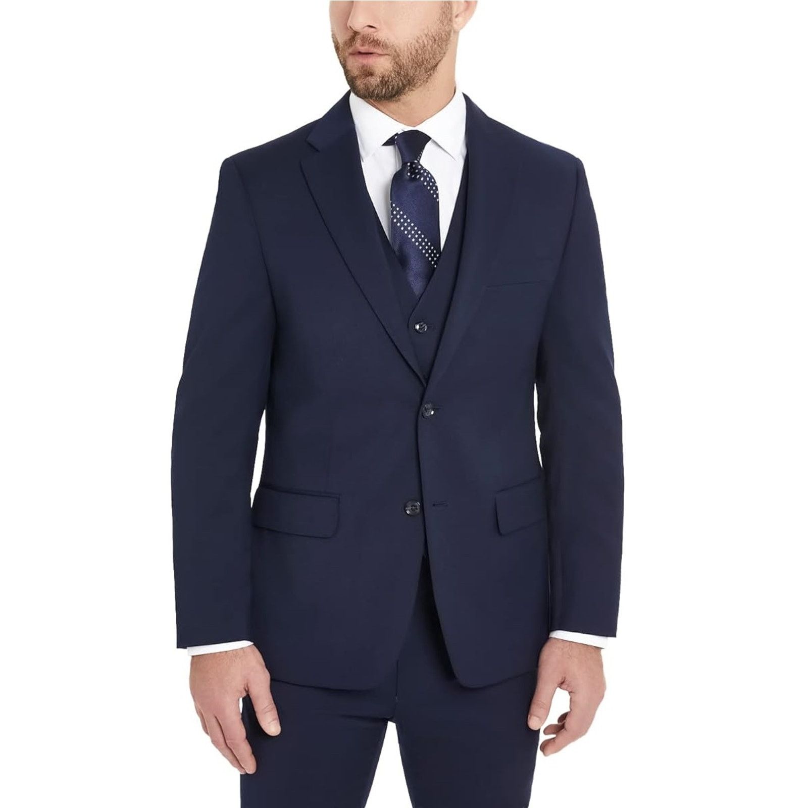 Tommy Hilfiger Tommy Hilfiger Men's Wool Modern-Fit Suit Jacket Size 38R Size 38R - 1 Thumbnail