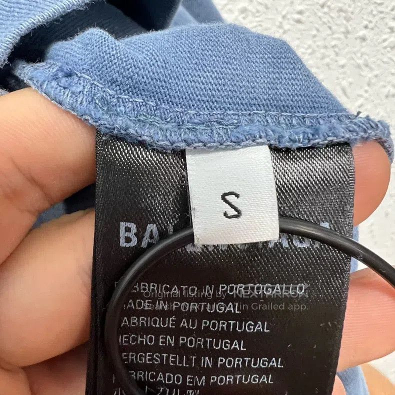 Balenciaga Balenciaga Smog blue gradient cola printed short sleeves Size US S / EU 44-46 / 1 - 4 Thumbnail