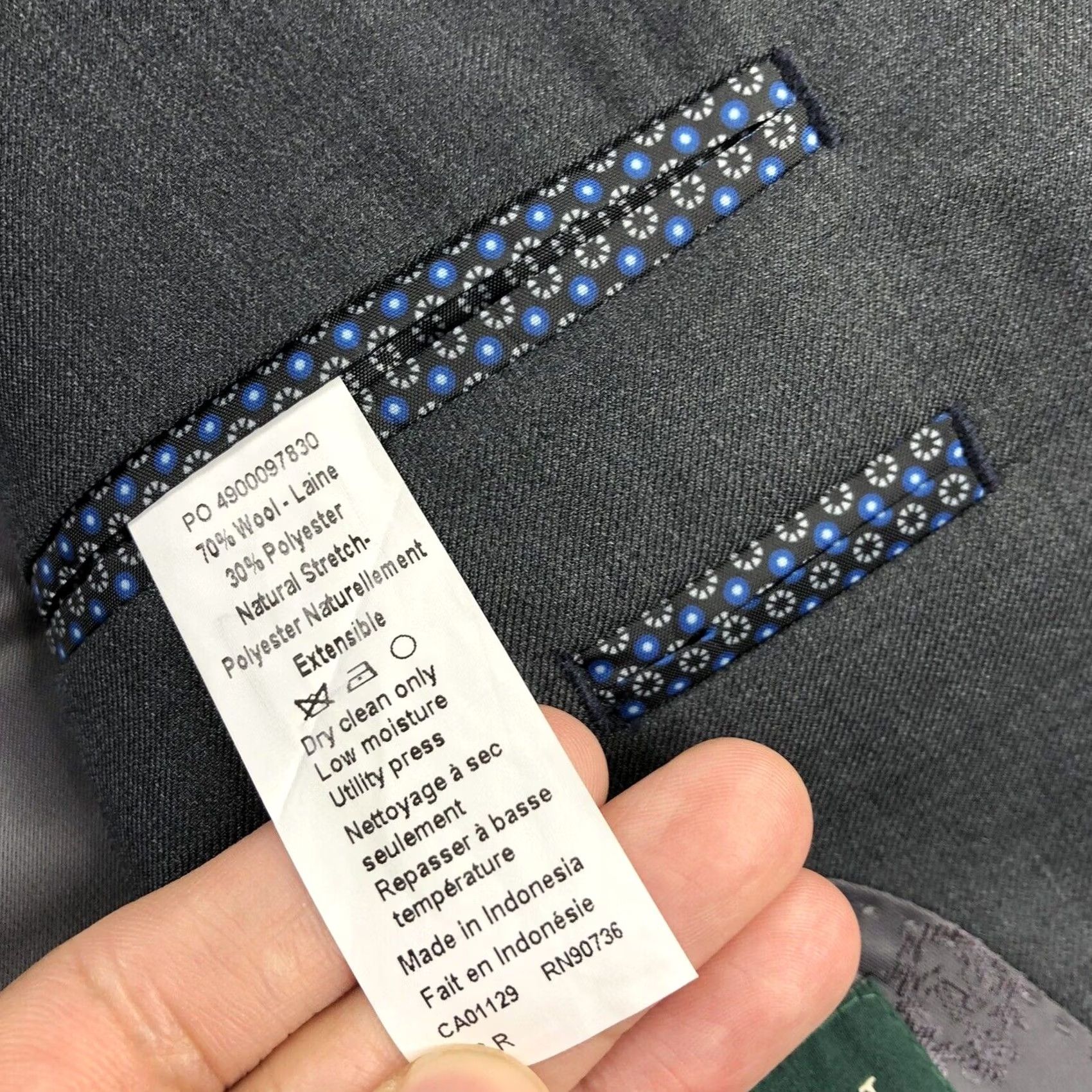 Ralph Lauren Lauren Ralph Lauren Wool Blend Sport Coat 54 Regular Gray Notch Lapel Two-Button Single-Breasted Men’s Jacket EUC Sport Coat 42R Style Size US L / EU 52-54 / 3 - 6 Thumbnail