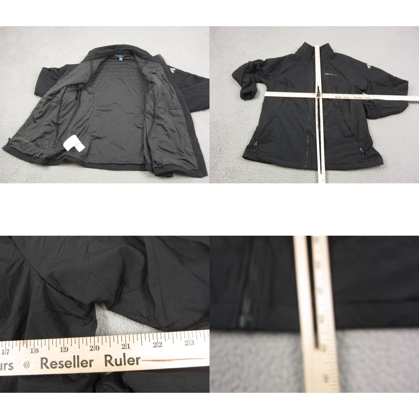 Eddie Bauer Eddie Bauer Jacket Womens XL Black Full Zip Quilted Softshell Size XL / US 12-14 / IT 48-50 - 8 Thumbnail