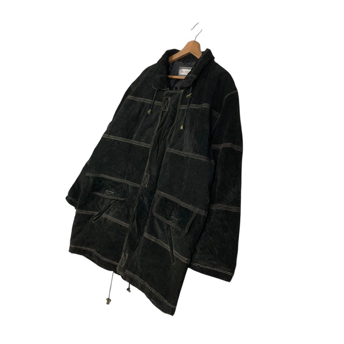 Japanese Brand 🔥VINTAGE LEATHER JACKET BIKER VIA NUOVA ISSEY MIYAKE Size US M / EU 48-50 / 2 - 4 Thumbnail