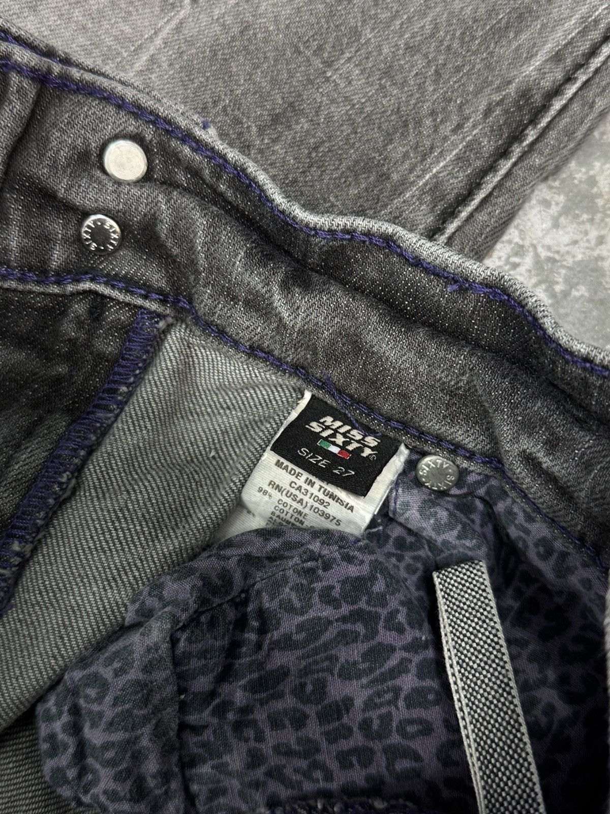 Miss Sixty Vintage y2k Miss Sixty Jeans Denim Pants Size 27" / US 4 / IT 40 - 6 Thumbnail