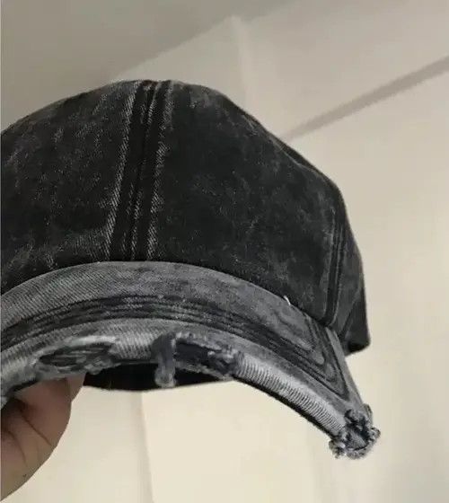Other Kawase x Miyu Utility grunge tie dye distressed ripped cap Size ONE SIZE - 6 Thumbnail