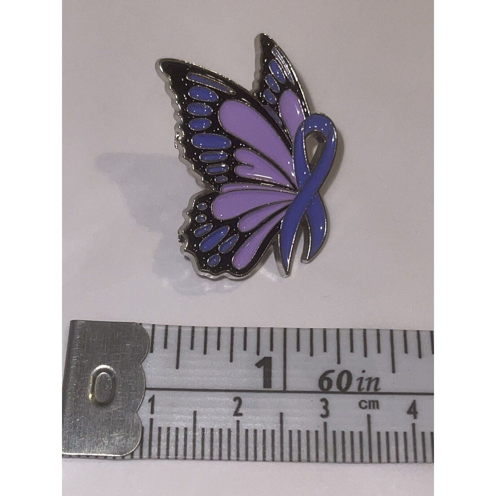 Other Butterfly With Ribbon Pin Brooch Size ONE SIZE - 1 Preview