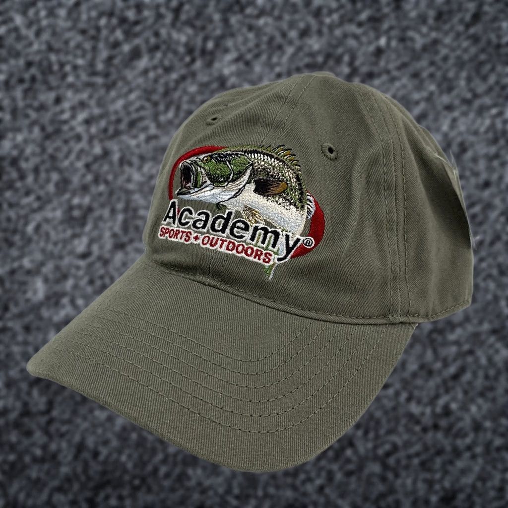 Vintage Academy Baseball Cap Green Men's OS New Adjustable Embroidered Solid Classic Sports Hat Size ONE SIZE - 1 Thumbnail
