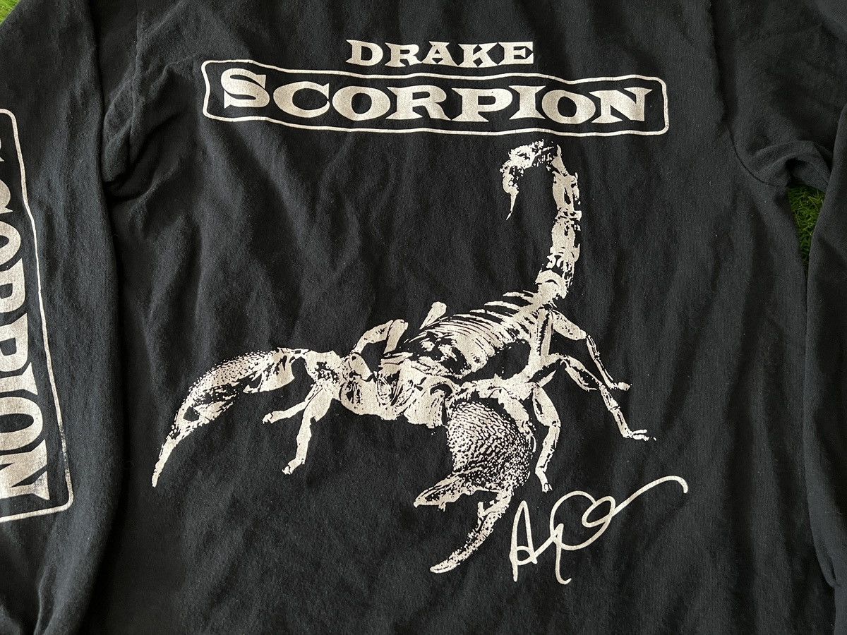 Drake Drake Scorpion Tour 2018 North America Shirt Long Sleeve Size US M / EU 48-50 / 2 - 2 Thumbnail