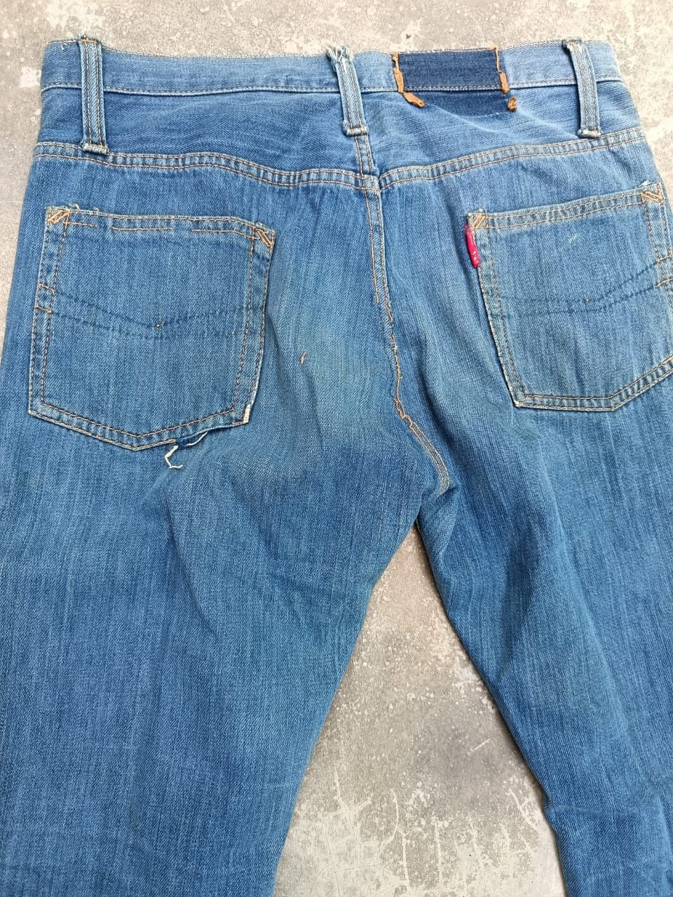 Vintage Rare vintage 70s Cisco salvage boot cut flare jeans Size US 31 - 5 Thumbnail