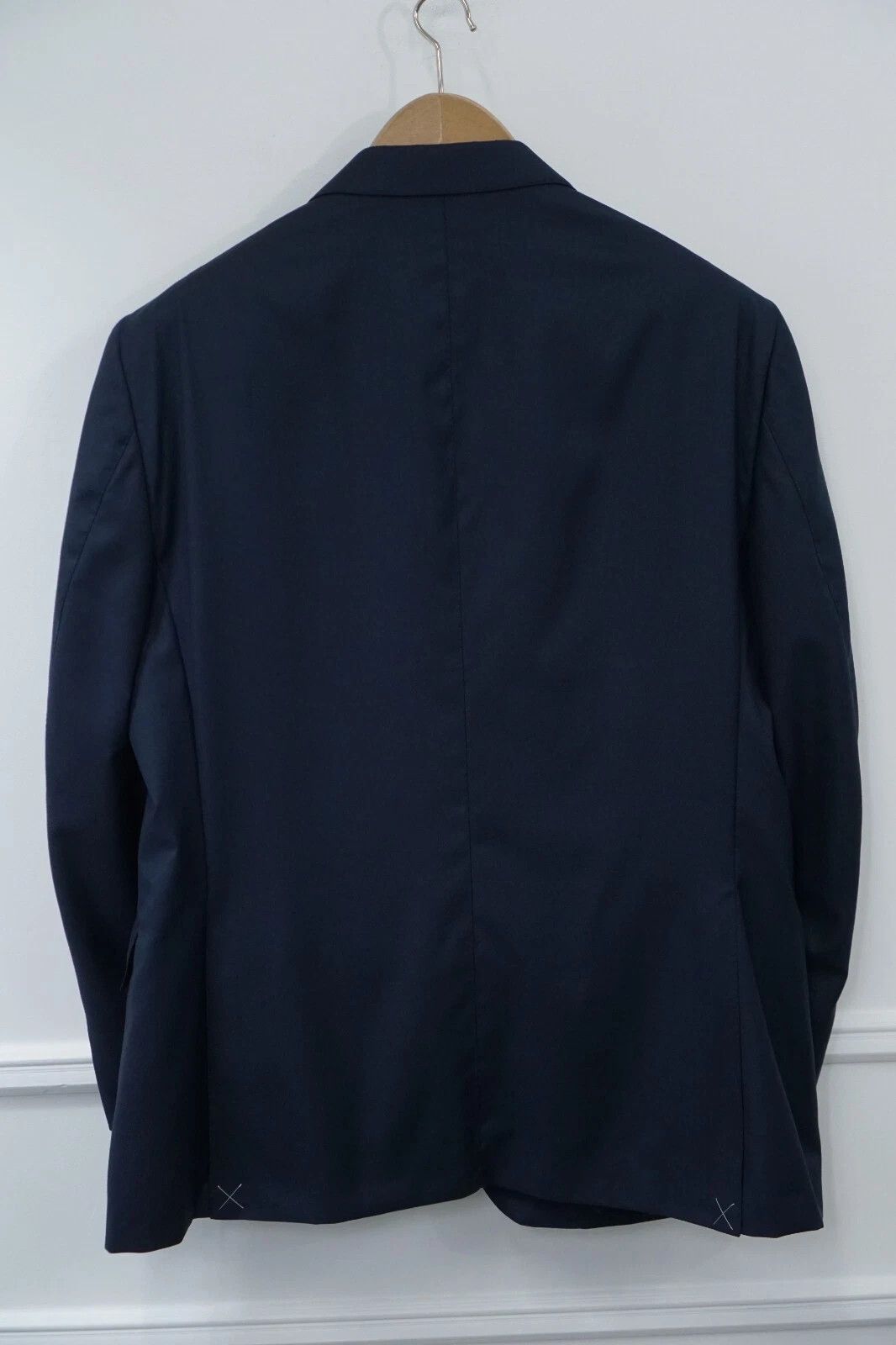 Suitsupply Men Suitsupply Blazer Lazio Pure Wool S110 Navy Blue UK/US48 Size 48R - 2 Thumbnail