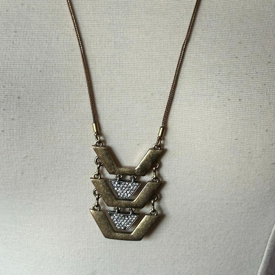 Other j crew gold arrow pendant long necklace Size ONE SIZE - 2 Thumbnail