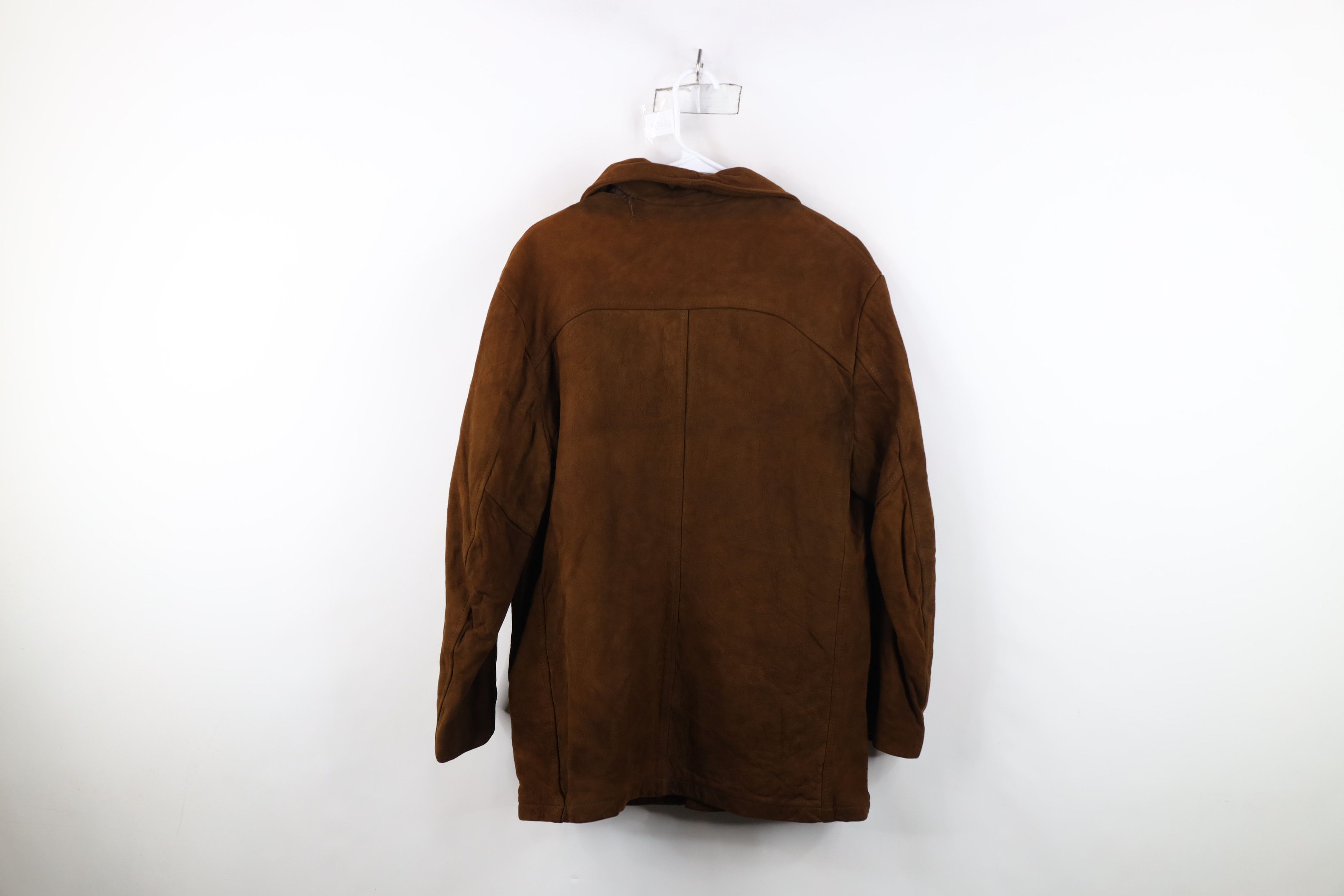 Vintage Vintage 60s Streetwear Suede Leather Rancher Jacket USA Size US XL / EU 56 / 4 - 14 Thumbnail
