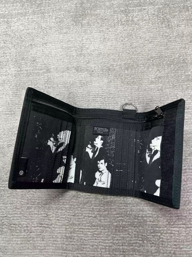 Undercover UNDERCOVER 19SS vlads black and white portrait wallet Size ONE SIZE - 3 Thumbnail