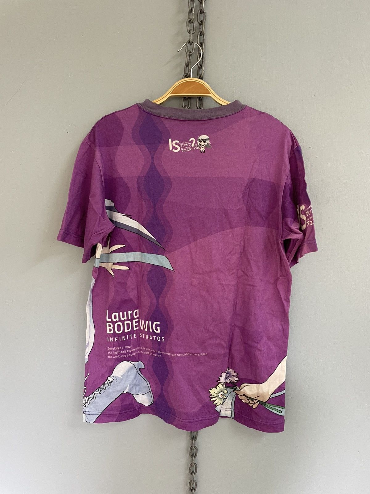 Japanese Brand Japanese Anime Laura Bodewig Infinite Stratos AOP t shirt Size US L / EU 52-54 / 3 - 2 Thumbnail