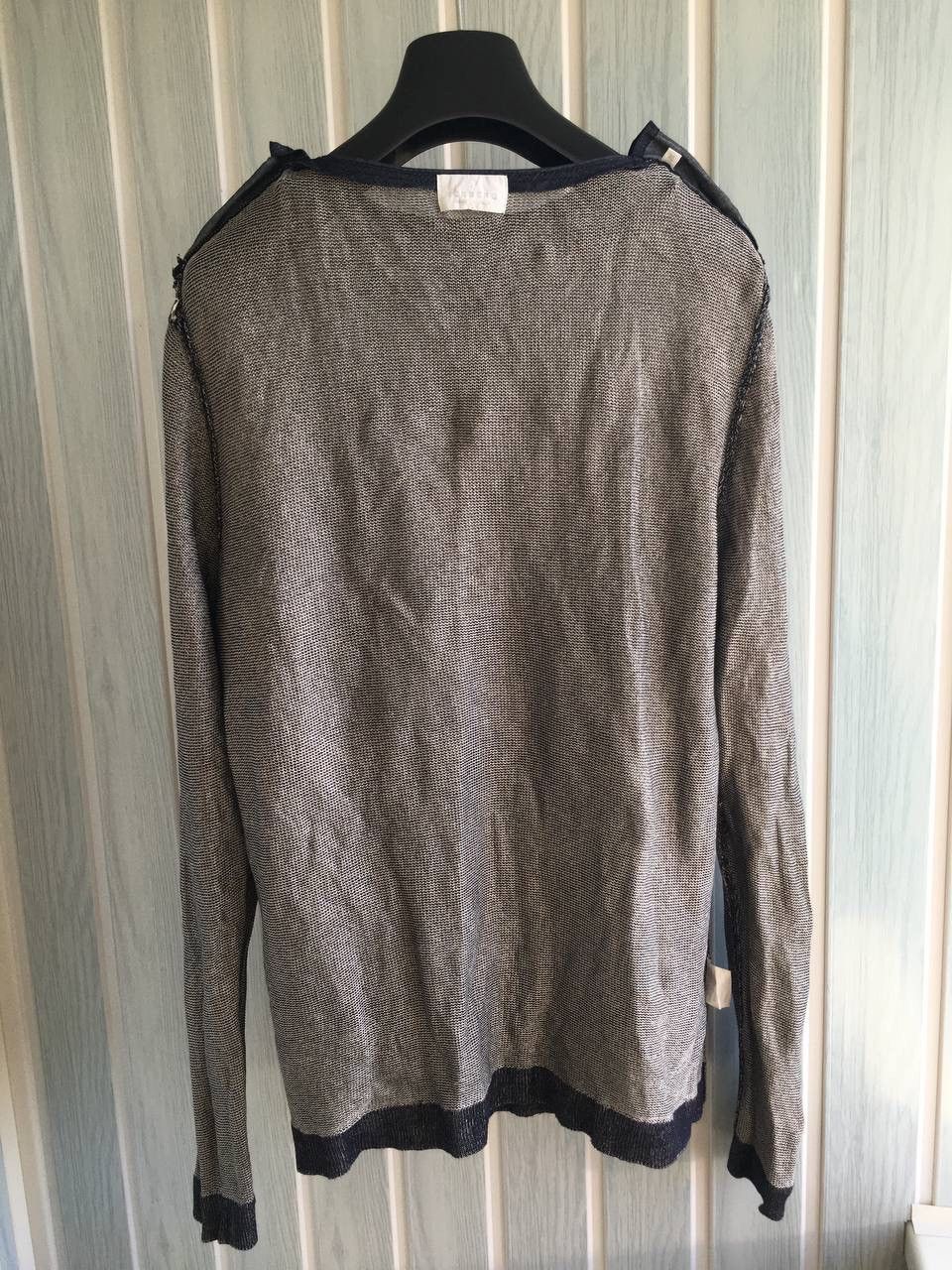 Iceberg × Vintage Vintage Iceberg Metal Knit Viscose Gilmar Pullover Sweater Size US XL / EU 56 / 4 - 13 Thumbnail
