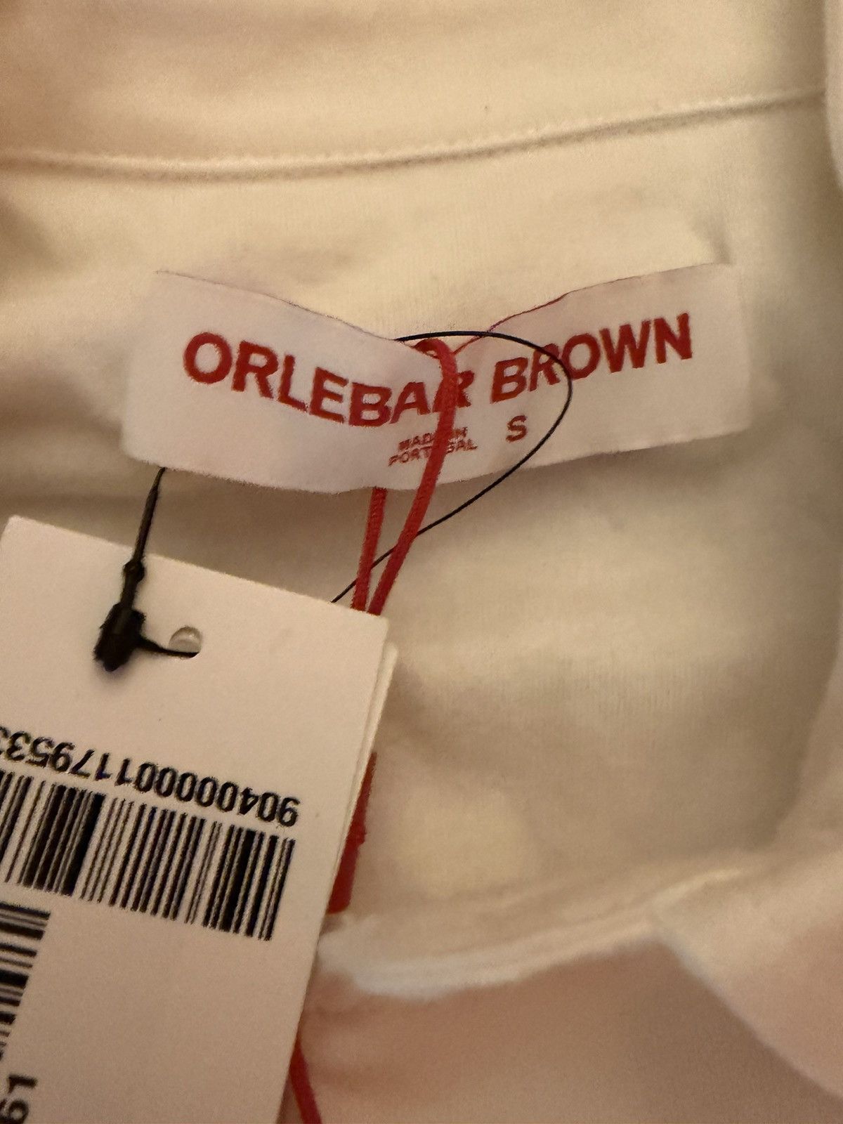 Orlebar Brown Orlebar Brown White Sebastian Cotton and Silk-Blend Polo Size US S / EU 44-46 / 1 - 2 Thumbnail