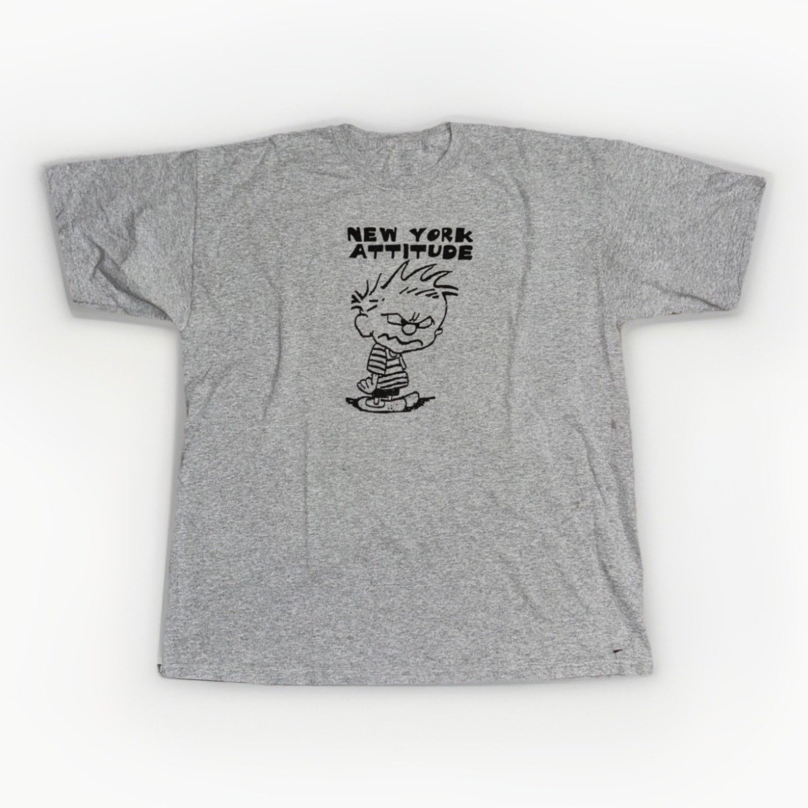 Vintage Vintage Y2K Graphic T-Shirt New York Attitude XXL 24x29 Size US XXL / EU 58 / 5 - 1 Thumbnail