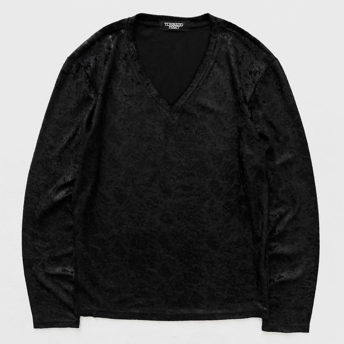 Tornado Mart TORNADO MART SNAKESKIN V-NECK SHIRT | Grailed