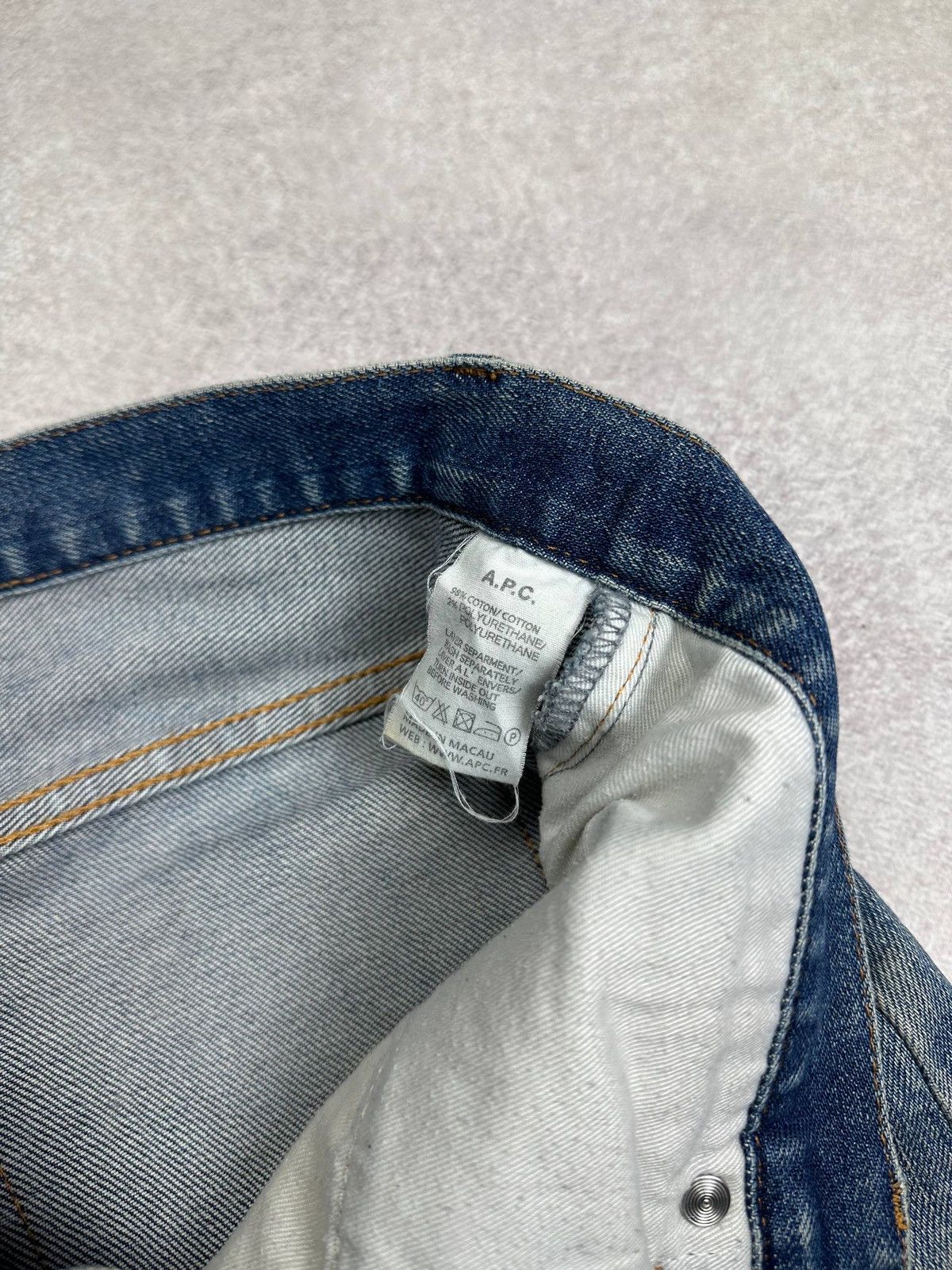 A.P.C. Vintage A.P.C New Standart Blue Jeans Pants Rare 31 Size US 31 - 8 Thumbnail