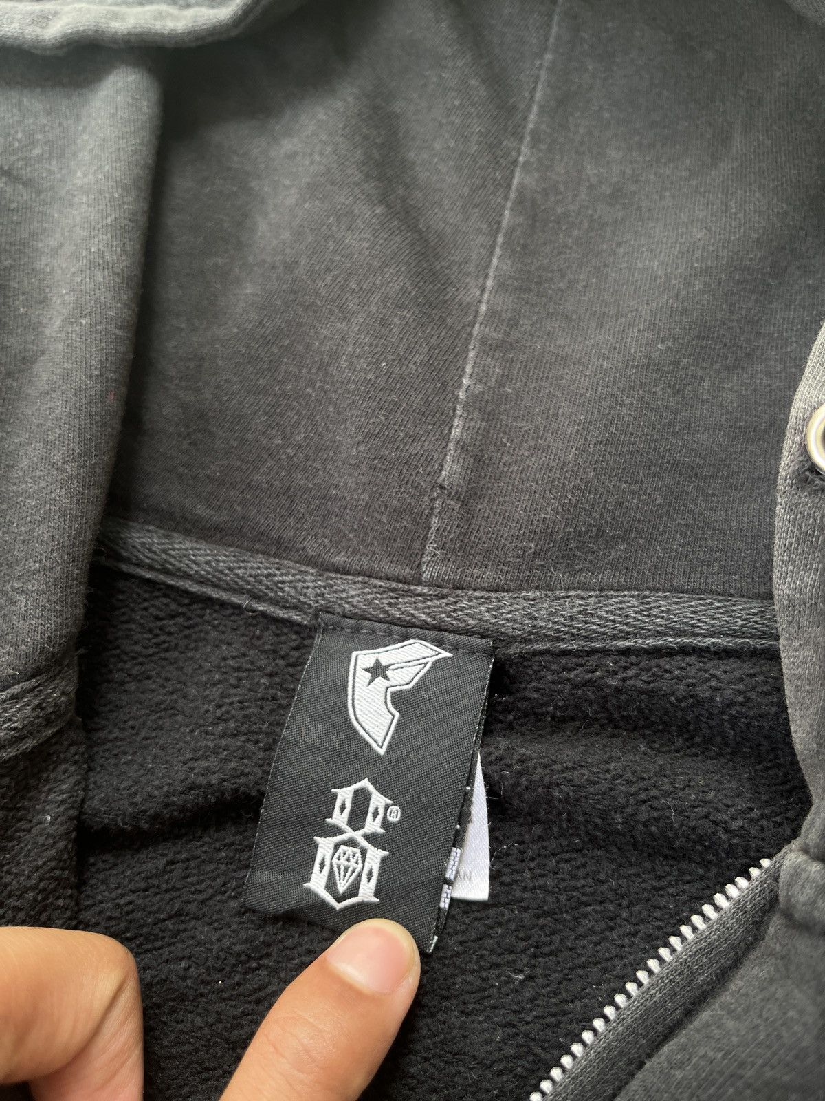Famous Stars And Straps Y2K Famous x Rebel 8 Zip Hoodie iconic logo vintage Size US M / EU 48-50 / 2 - 5 Thumbnail