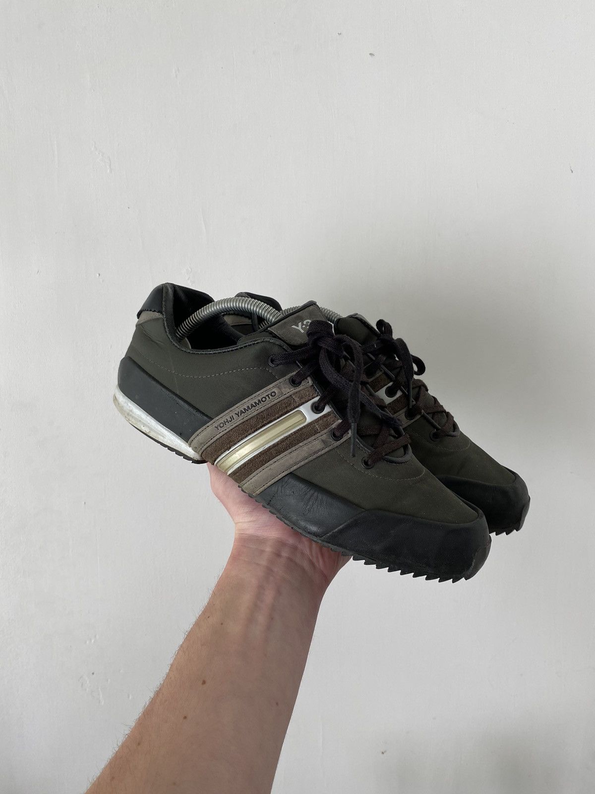 Yohji Yamamoto Vintage Yohji Yamamoto Adidas Low Boots Size US 8.5 / EU 41-42 - 2 Thumbnail