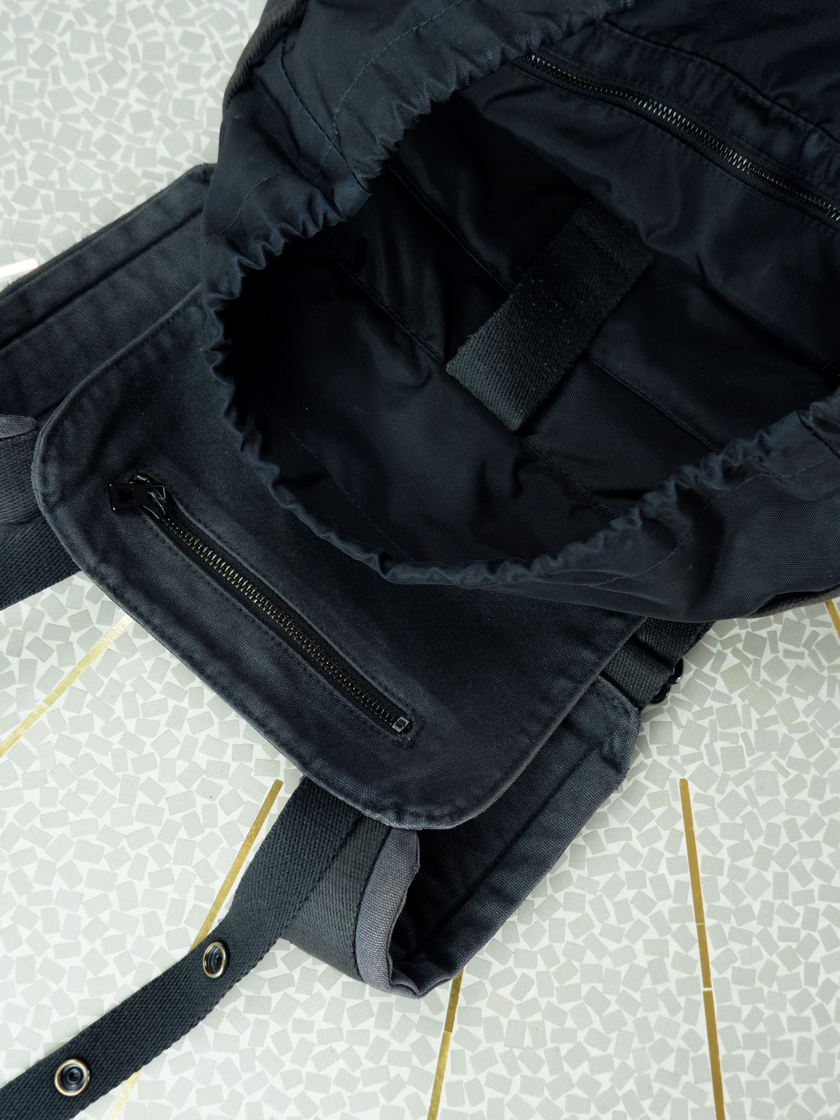 Eastpak × Raf Simons Best price! Raf Simons black backpack with straps AW17 Size ONE SIZE - 3 Thumbnail