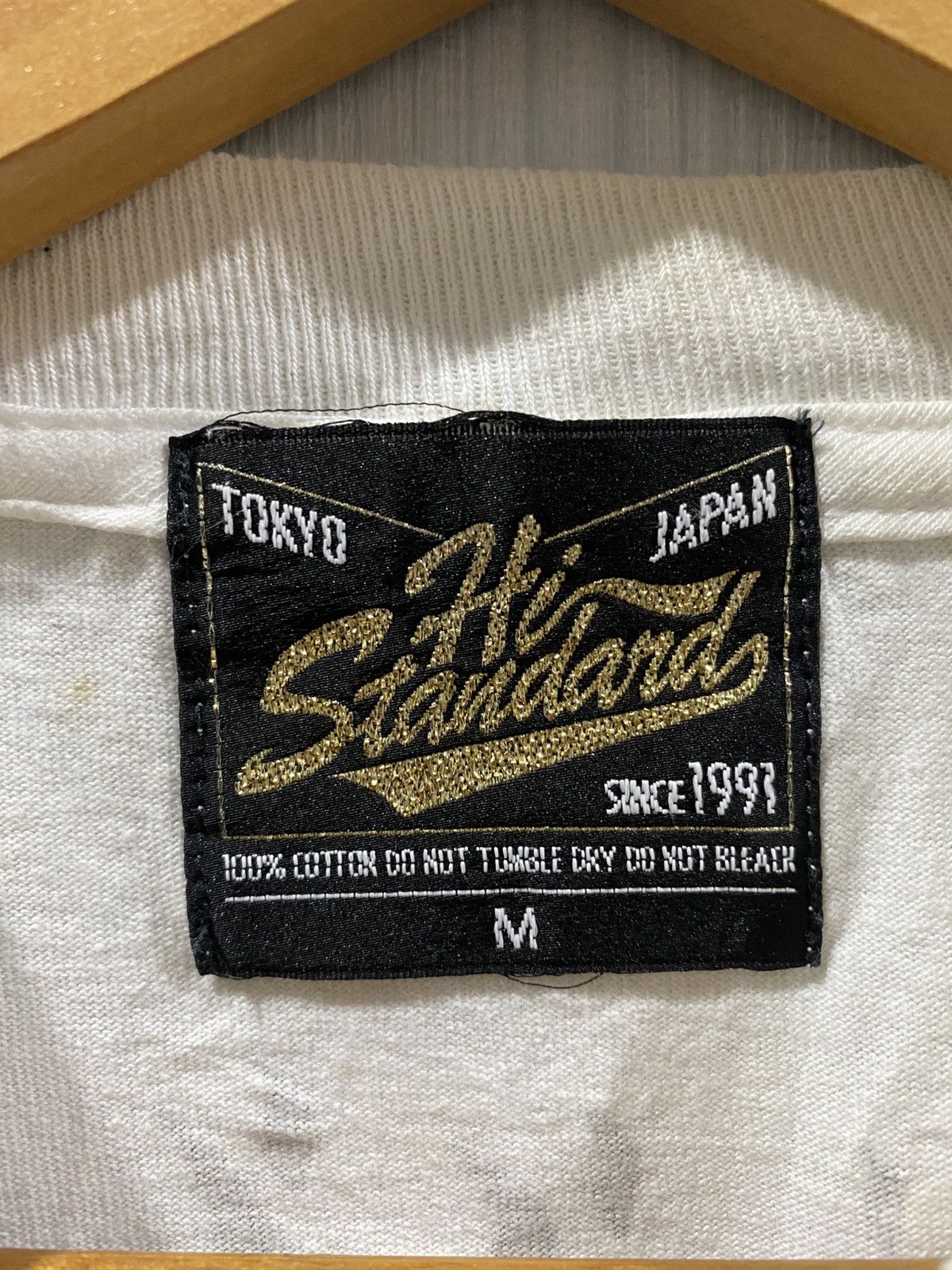 Band Tees × Vintage Japanese Punk Rock Hi Standard Band Tee Size US M / EU 48-50 / 2 - 4 Thumbnail