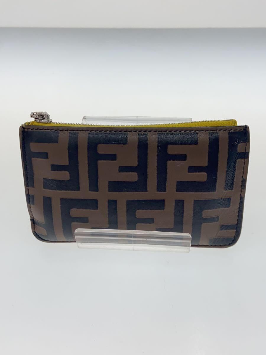 Fendi Fendi F Zucca Pattern Leather Card Case Key Case Size ONE SIZE - 1 Thumbnail