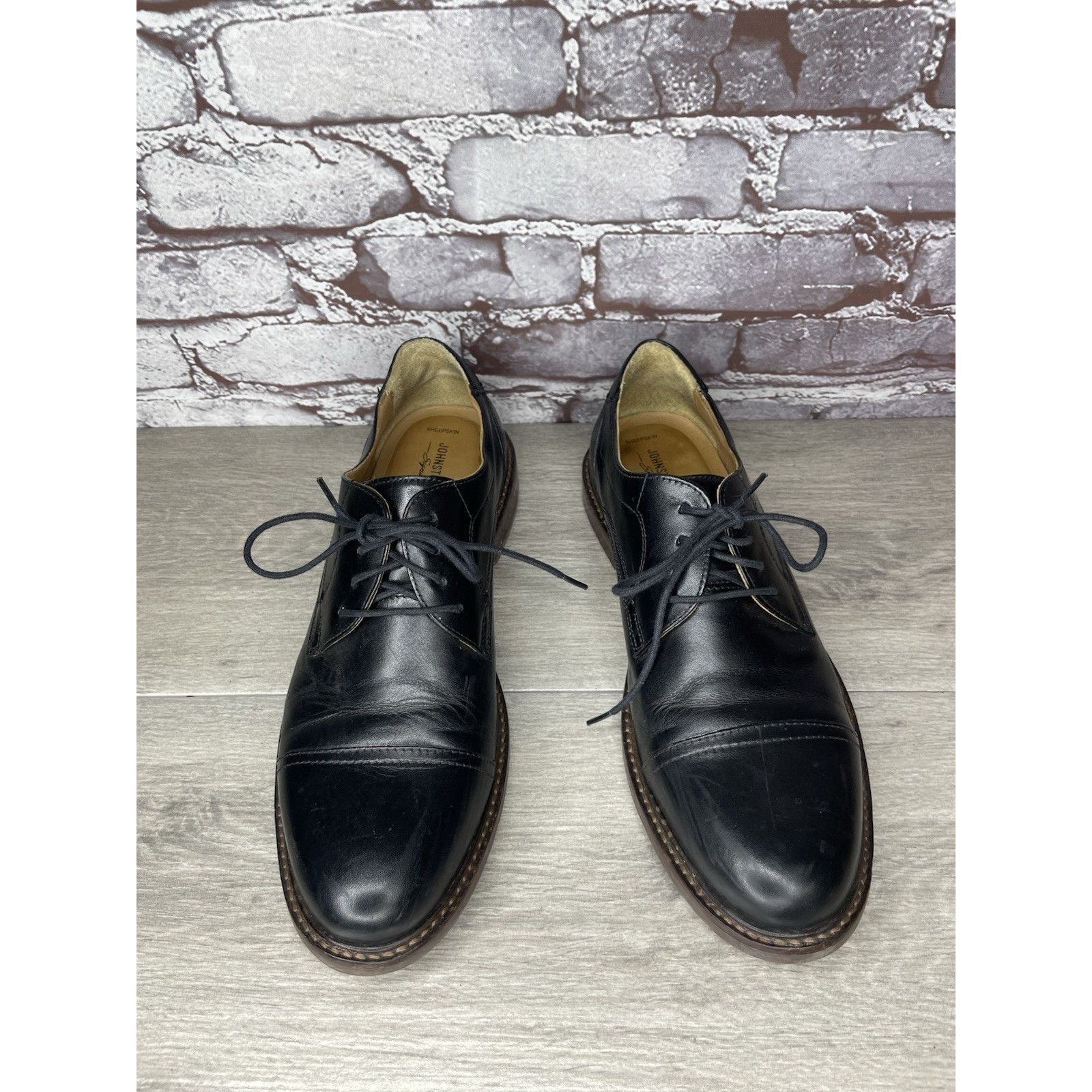 Johnston & Murphy J. Murphy by Johnston & Murphy Dress Shoes Mens 8.5 M Oxford Size US 8.5 / EU 41-42 - 2 Thumbnail