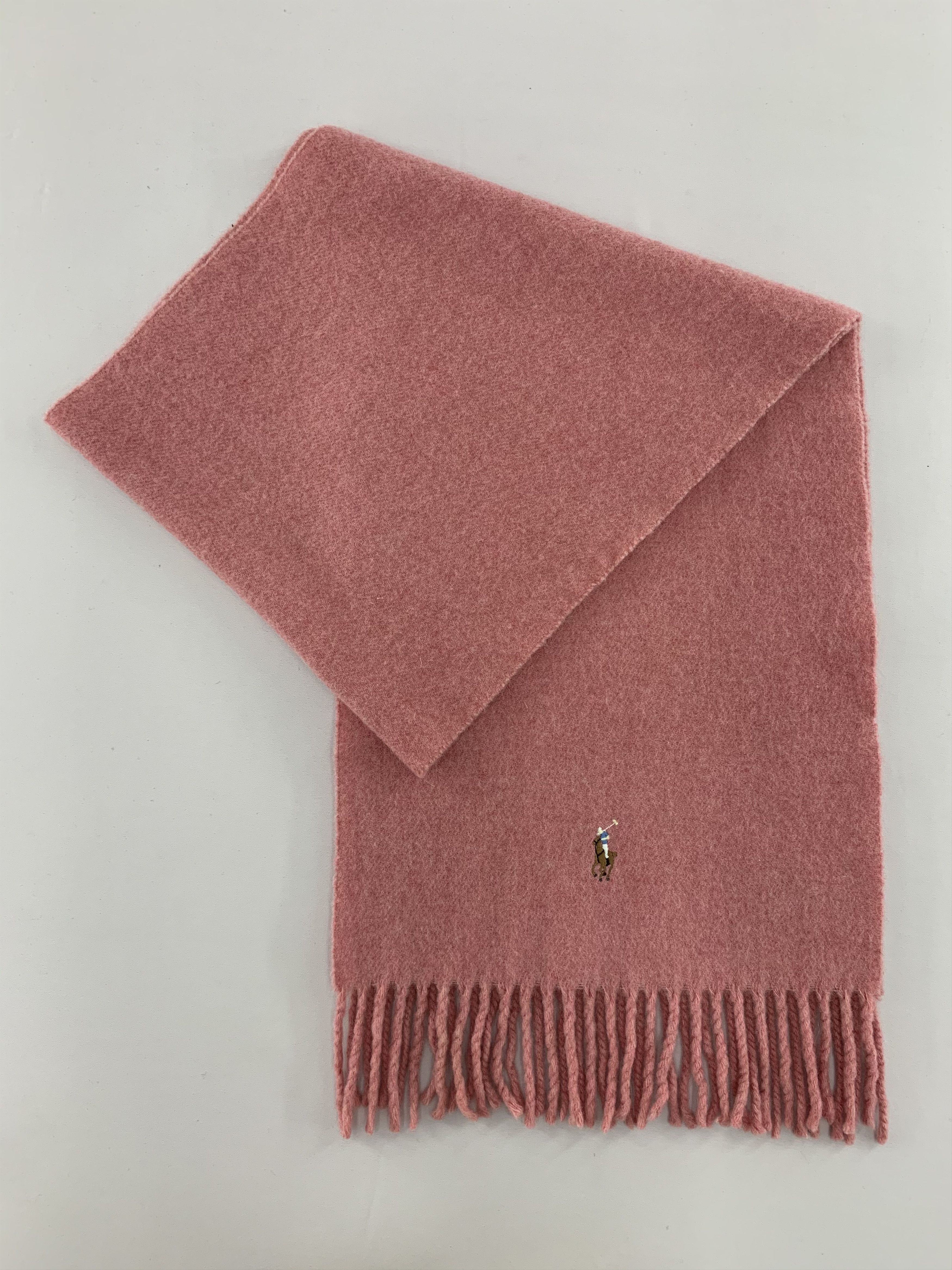 Polo Ralph Lauren Polo Ralph Lauren Scarf Wool Muffler Neck Wrap BL4366 Size ONE SIZE - 2 Thumbnail