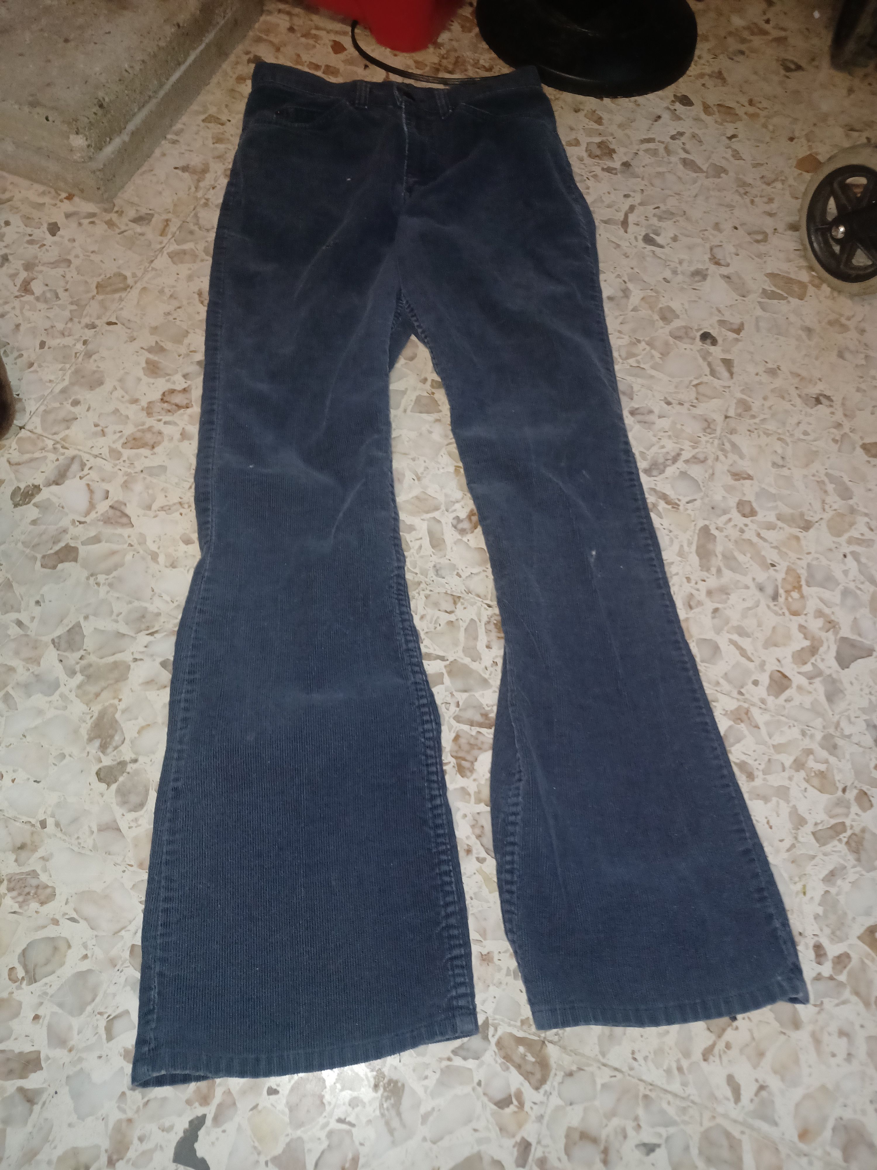 Levi's Vintage Levi's 517 Women's Corduroy Jeans 29 x 32 Navy Size 29" - 1 Thumbnail