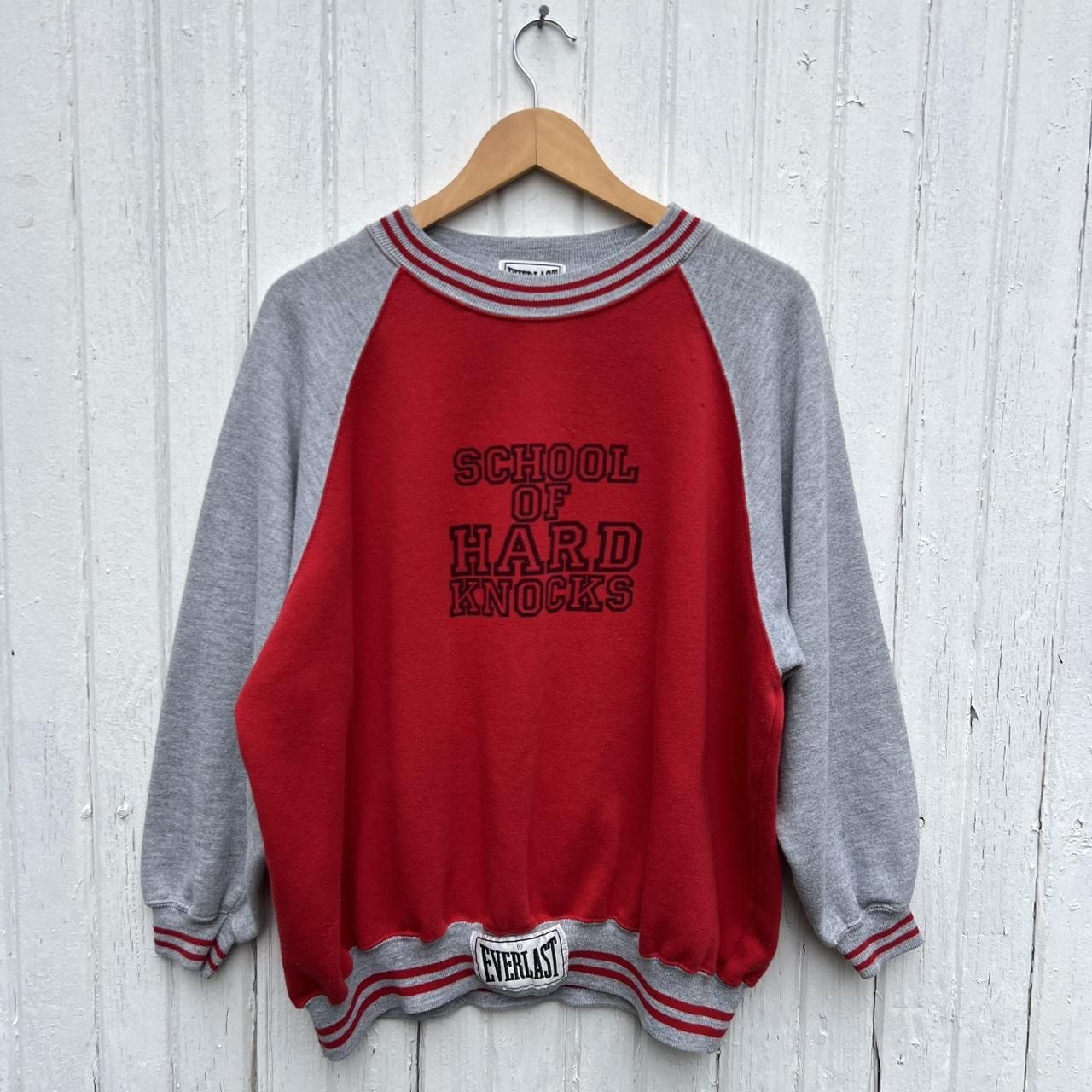 Everlast Vintage Everlast School of Hard Knocks Sweatshirt / Large Size US L / EU 52-54 / 3 - 2 Thumbnail