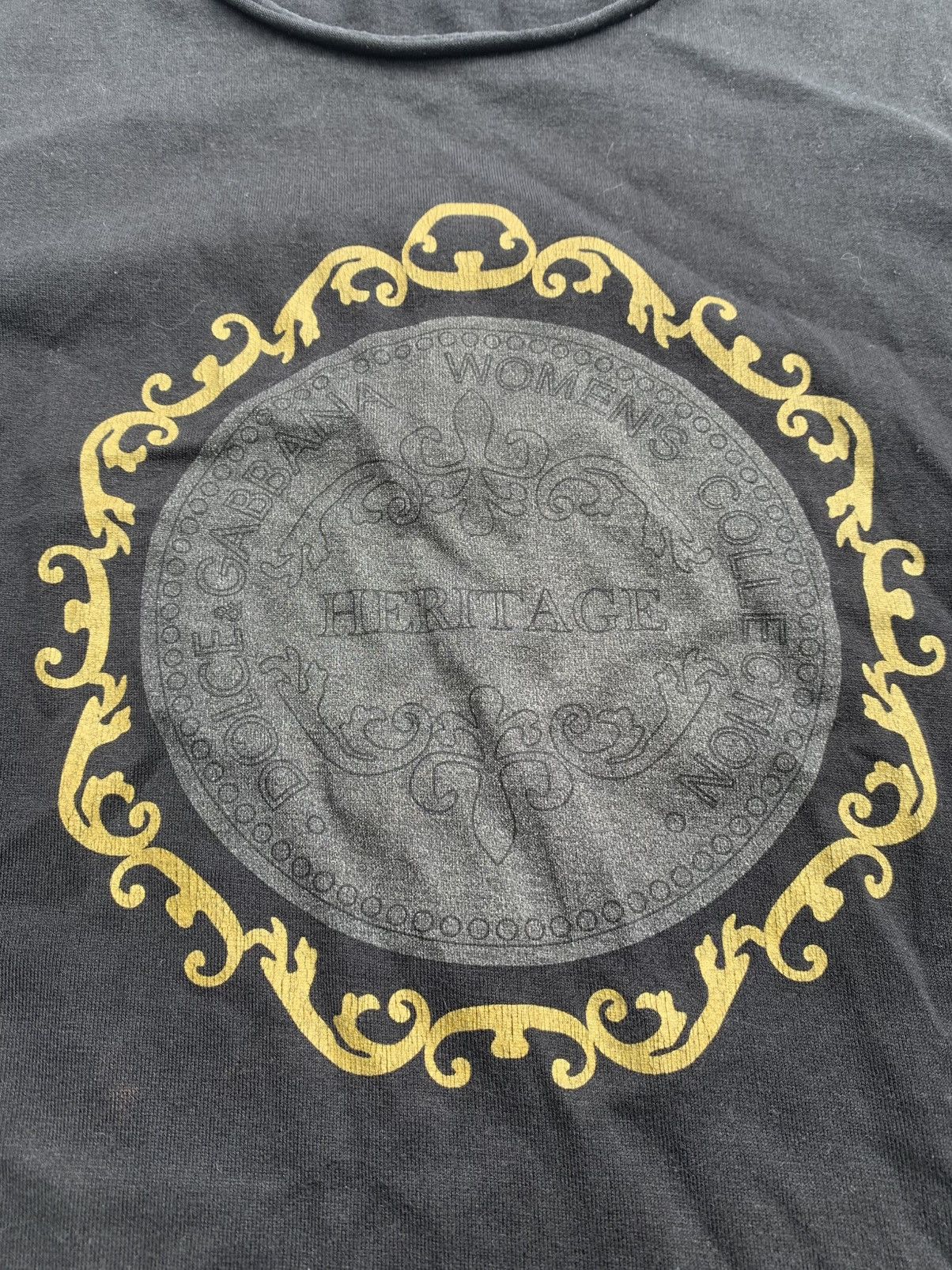 Dolce & Gabbana × Vintage Dolce Gabbana vintage tank top logo y2k Size M / US 6-8 / IT 42-44 - 4 Thumbnail