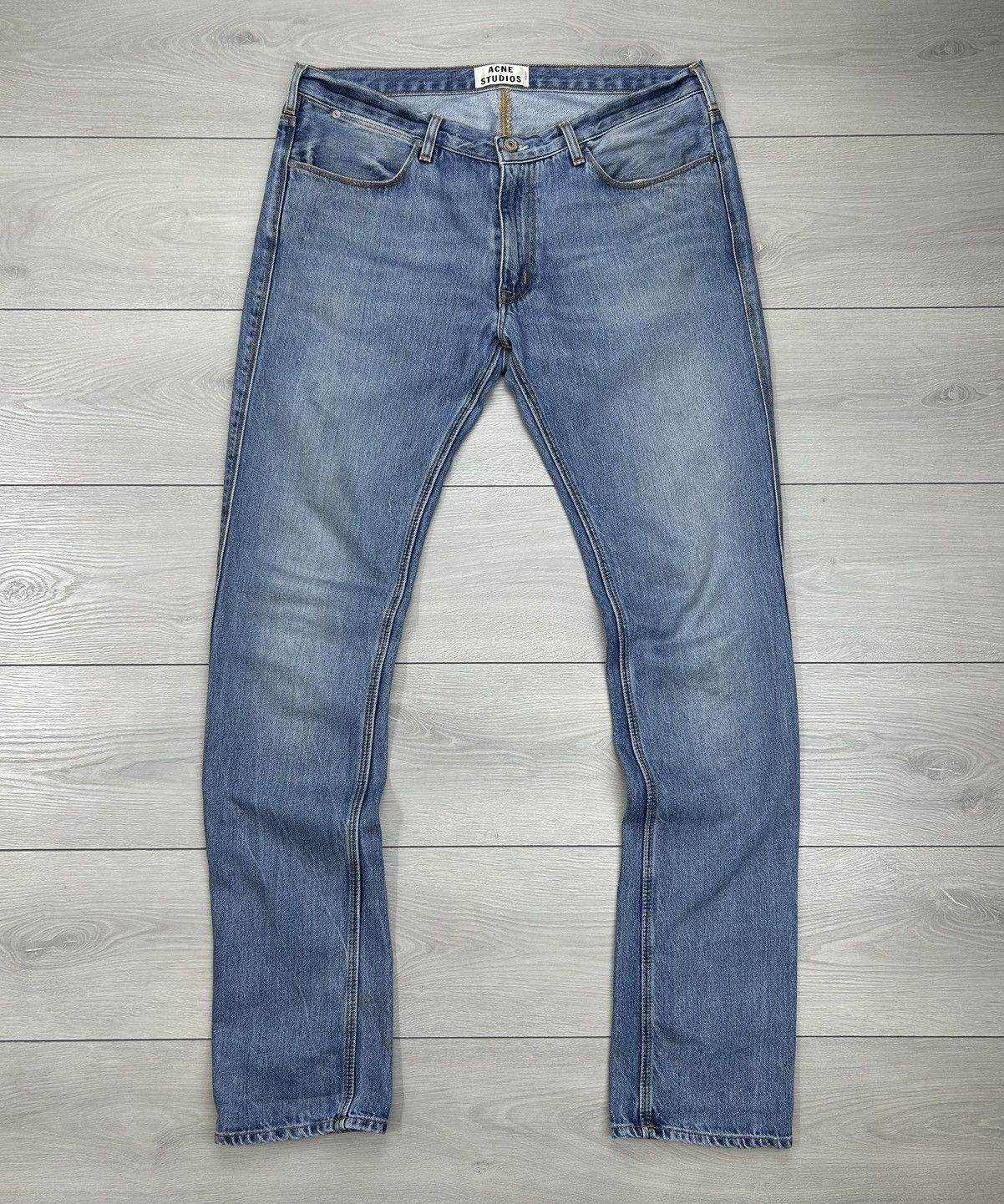 Acne Studios Acne Studios Max LT Vintage Denim Jeans Blue Size 36/34 Size US 36 / EU 52 - 2 Thumbnail