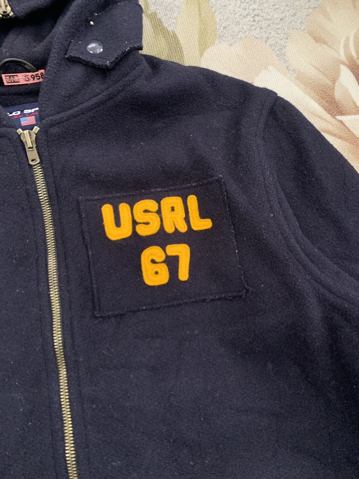 Ralph Lauren Polo Sport Ralph Lauren USRL 67 Wool Jacket Hoodie Size US M / EU 48-50 / 2 - 5 Thumbnail