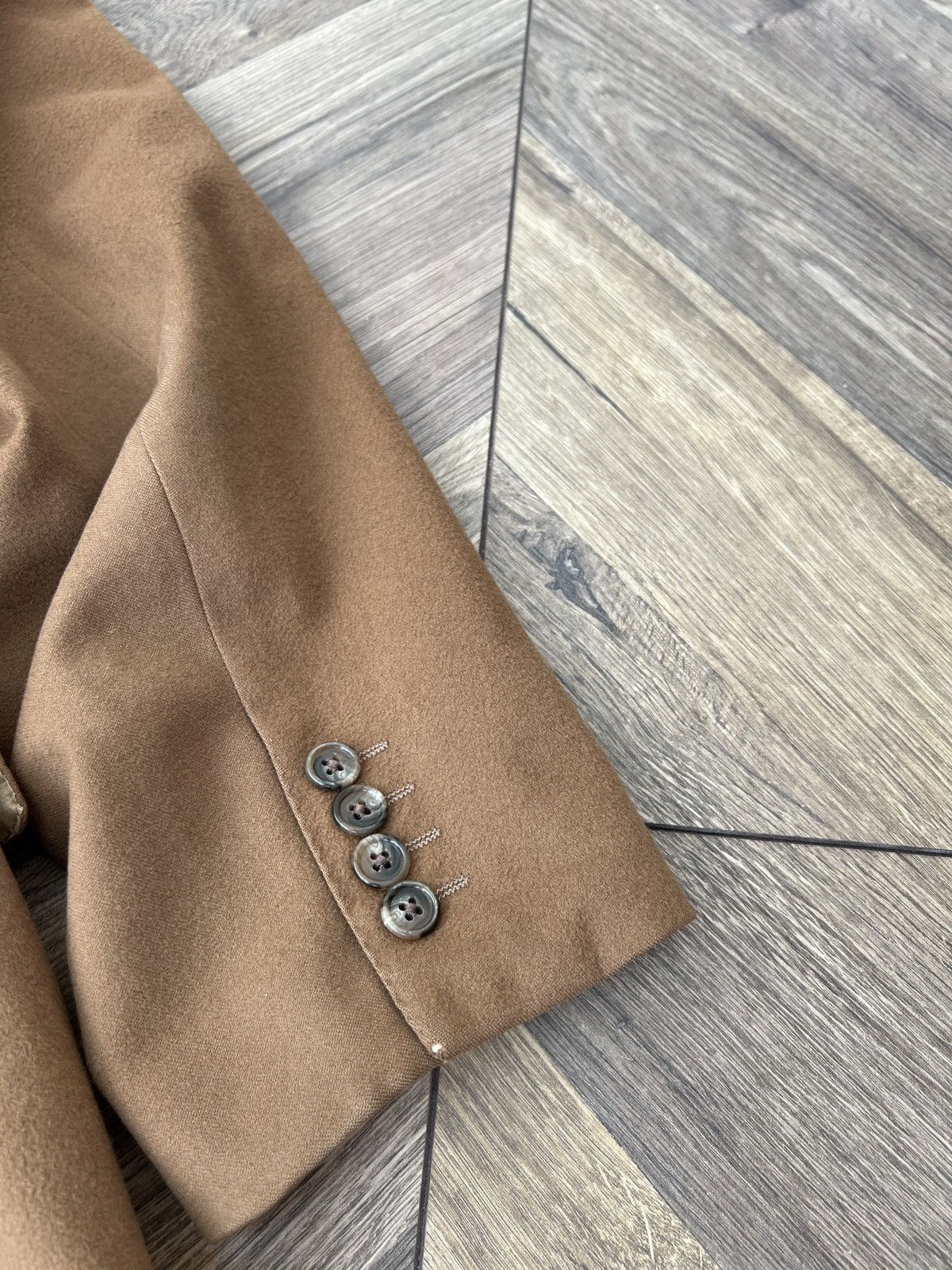 Corneliani × Designer × Vintage Vintage Corneliani Wool Cashmere Blazer Size 52R - 15 Thumbnail