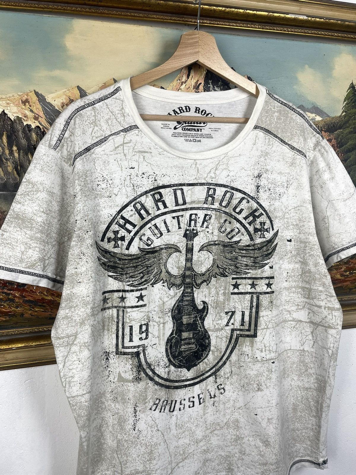 Affliction Hard Rock Vintage Y2k Tee Affliction Avant Garde Opium Swag Size US XL / EU 56 / 4 - 4 Thumbnail