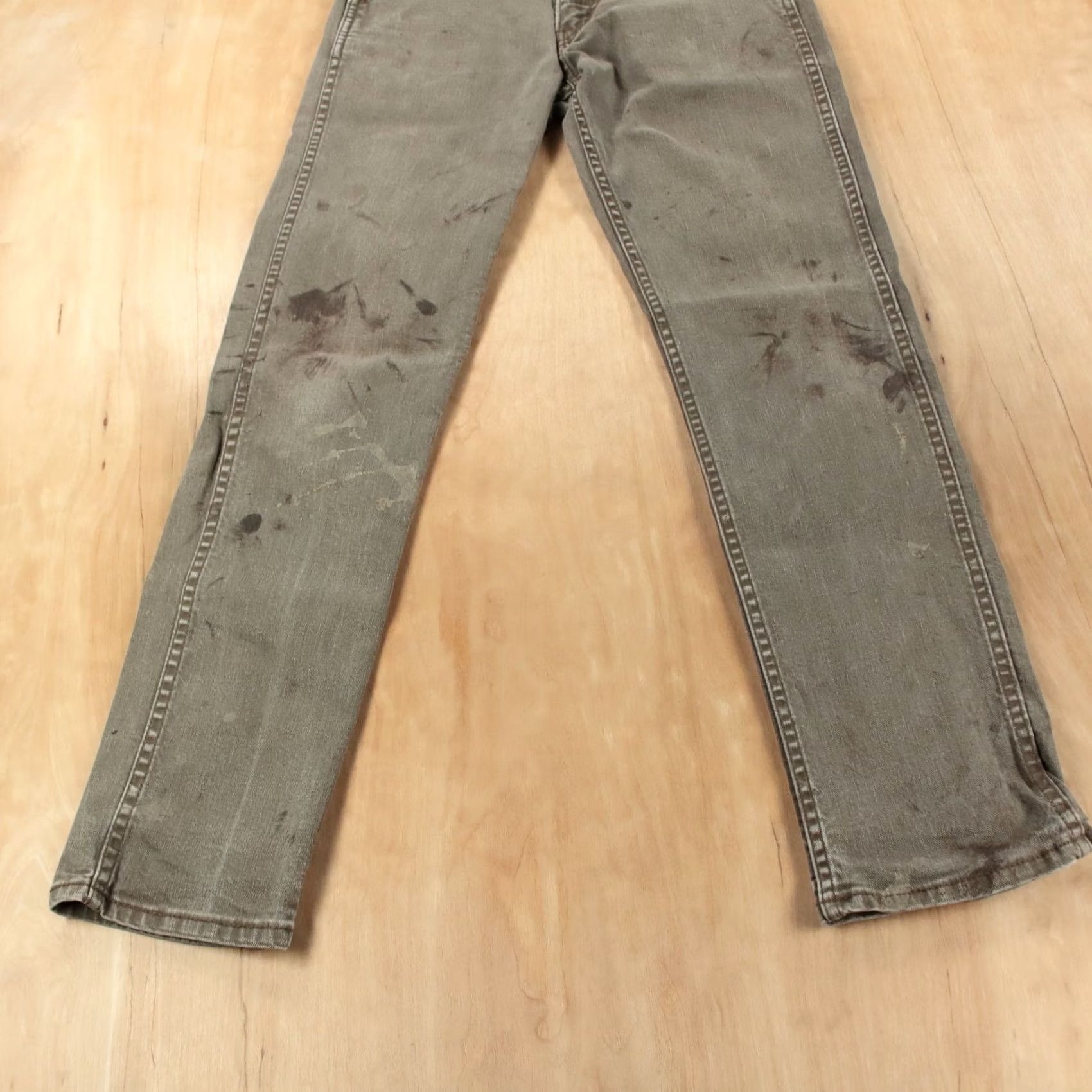 Levi's LEVI'S 511 slim fit gray stretch denim jeans 30x30 paint spots indie sleaze tag Size US 30 / EU 46 - 5 Thumbnail