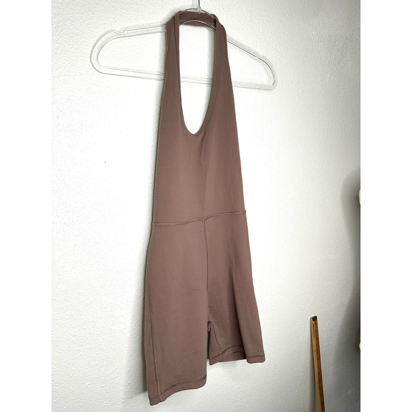 Other Wilfred Free Mocha Brown Look Halter Top Romper XS Size 24" / US 00 / IT 34 - 2 Thumbnail