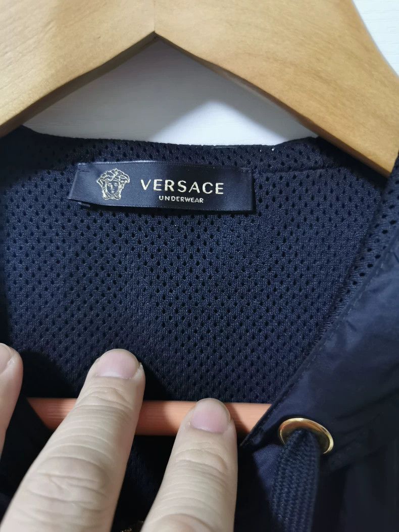 Versace Versace Hooded jacket coat Size US L / EU 52-54 / 3 - 3 Thumbnail