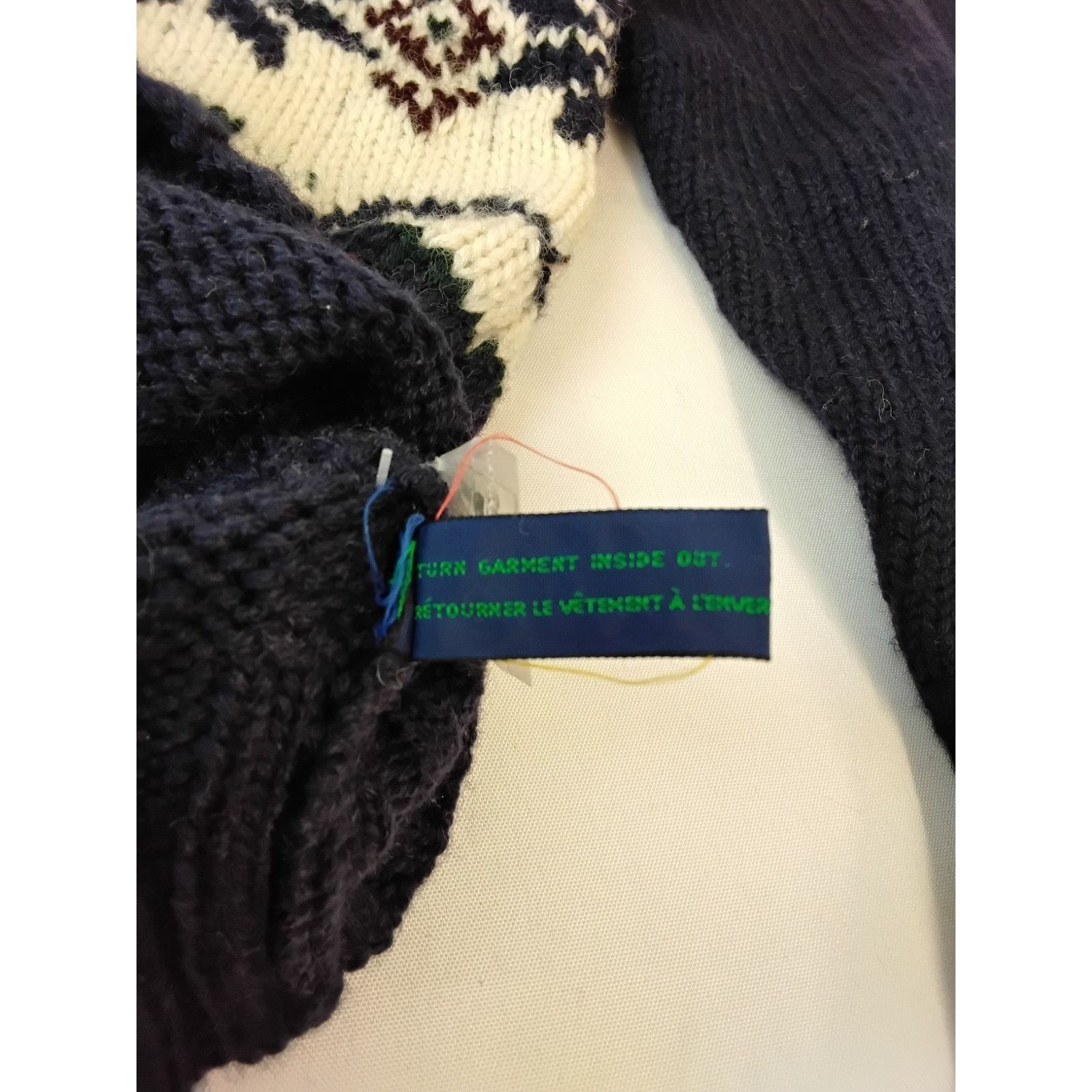 Polo Ralph Lauren Polo by Ralph Lauren Sweater Women's L Blue 90's Blue Label Size L / US 10 / IT 46 - 10 Thumbnail