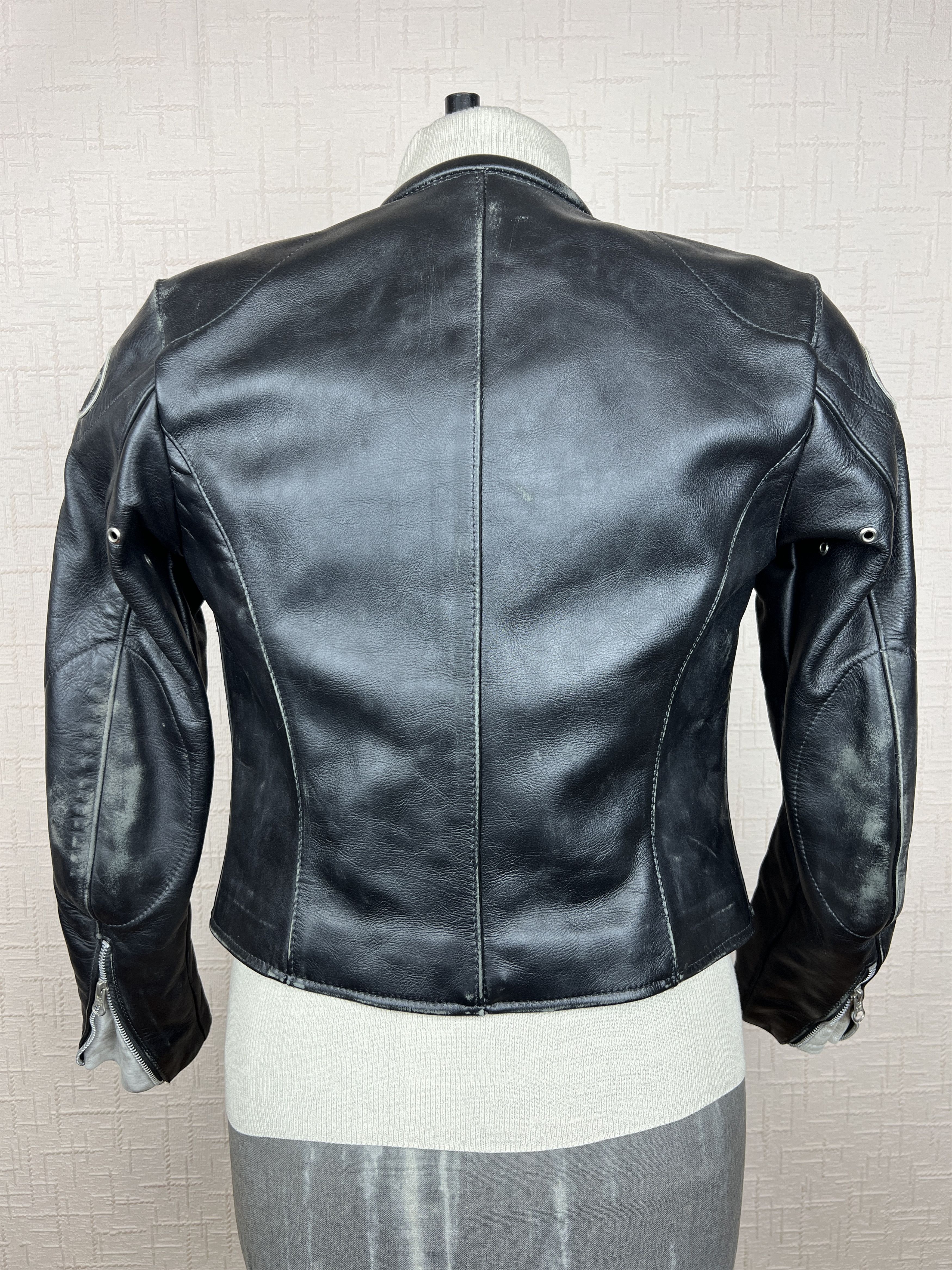 Vanson Leathers × Vintage Vanson Leathers Vintage Motorcycle Cafe Racer Jacket Size M / US 6-8 / IT 42-44 - 3 Thumbnail
